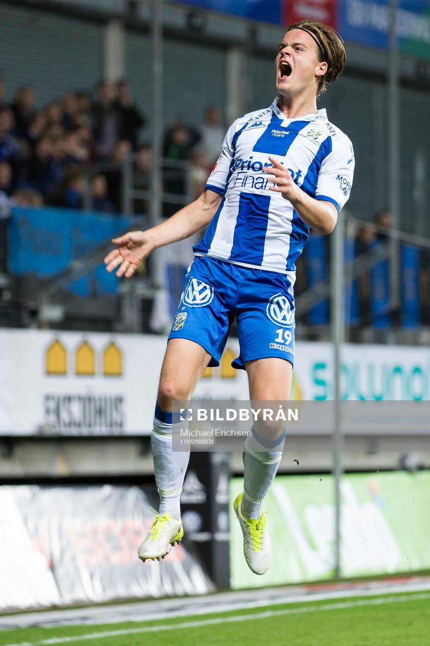 IFK Göteborgs August Erlingmark jublar