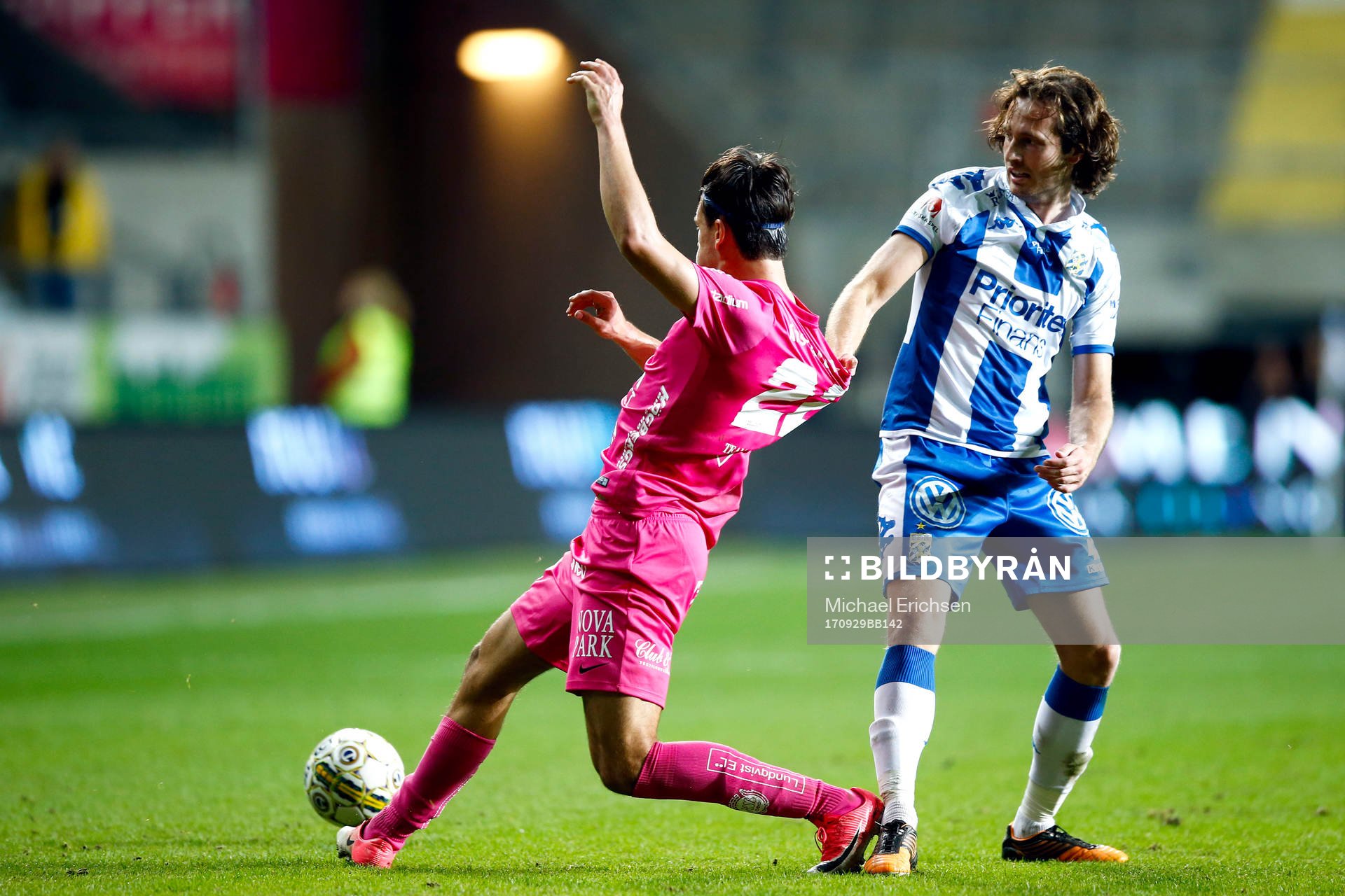 Sirius Stefano Vecchia och IFK Göteborgs Mikkel Diskerud