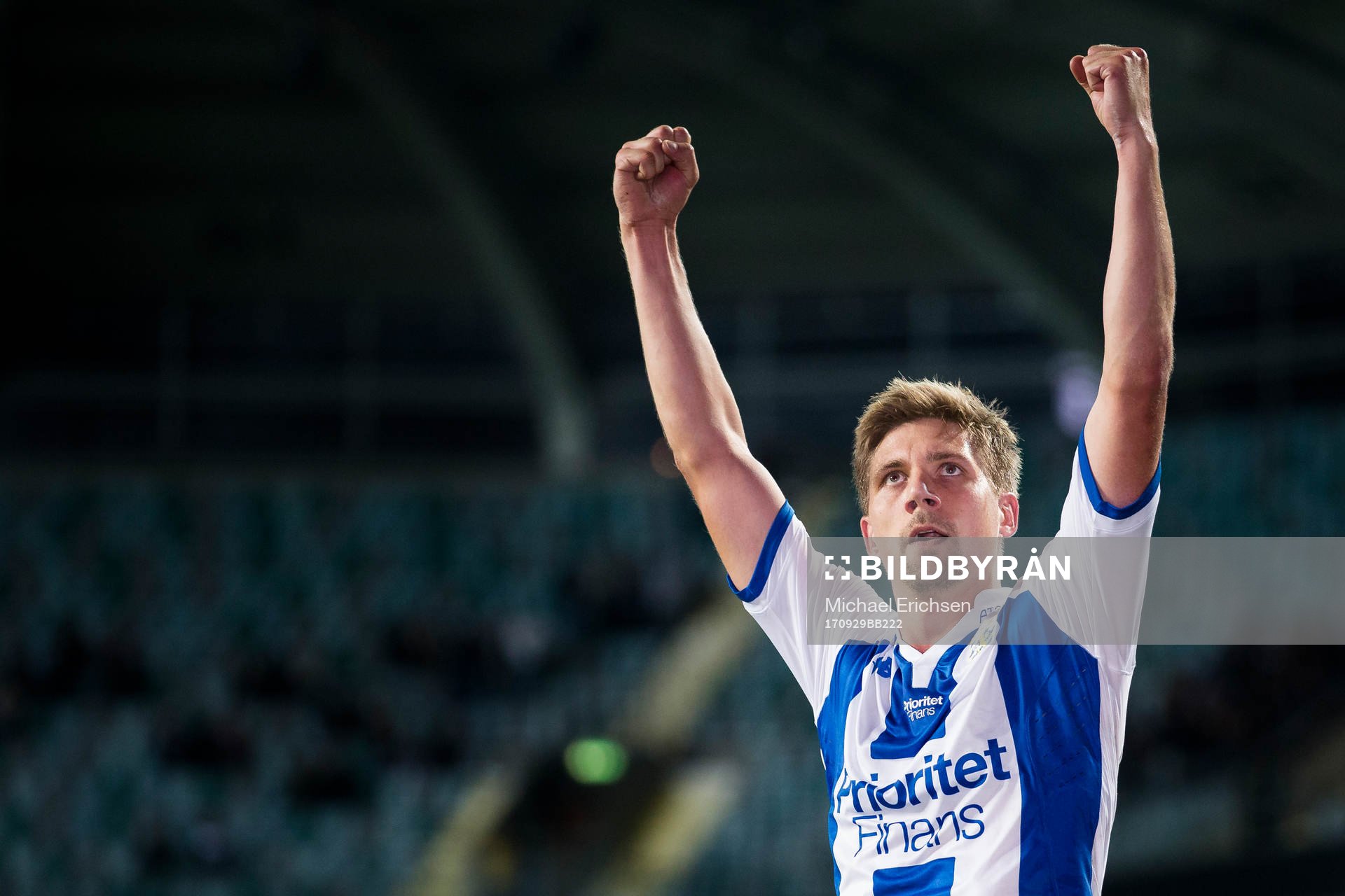 IFK Göteborgs Mikael Boman jublar