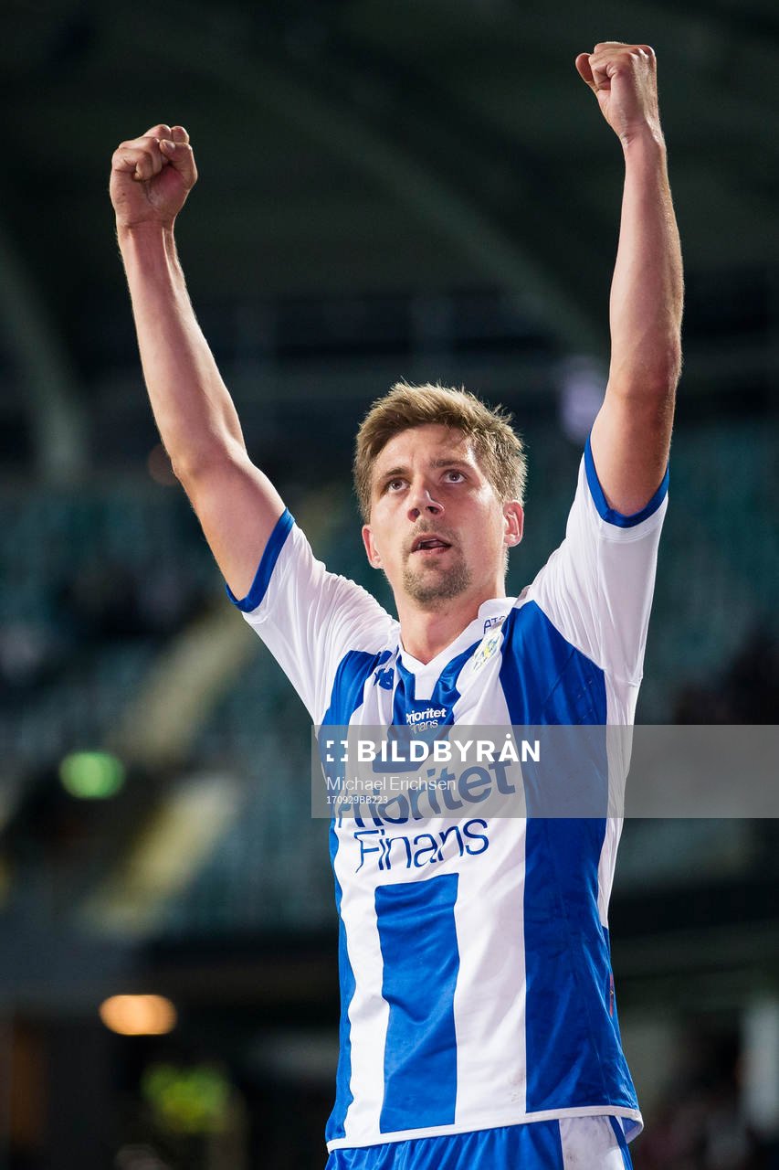 IFK Göteborgs Mikael Boman jublar