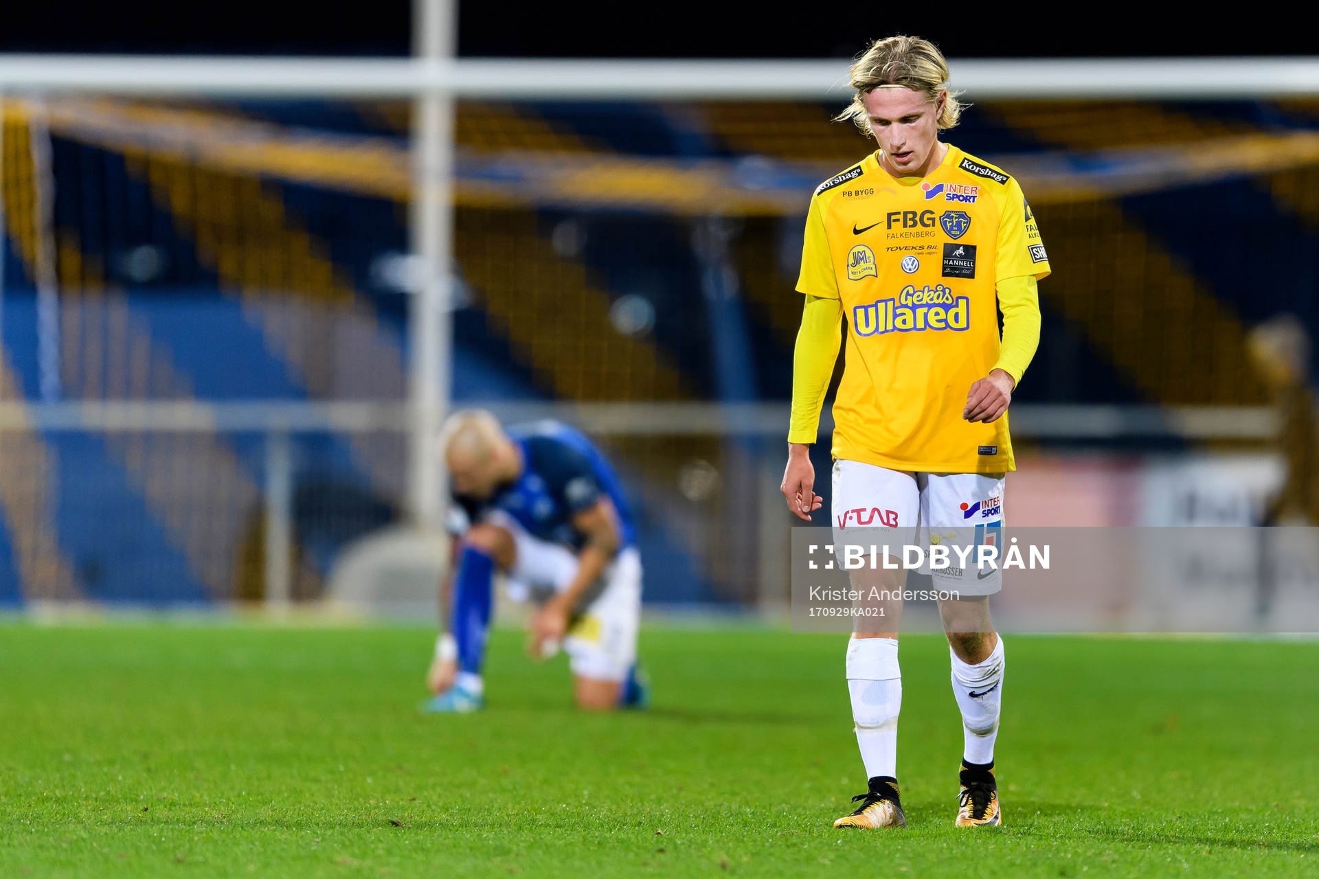 Falkenbergs Viktor Götesson deppar