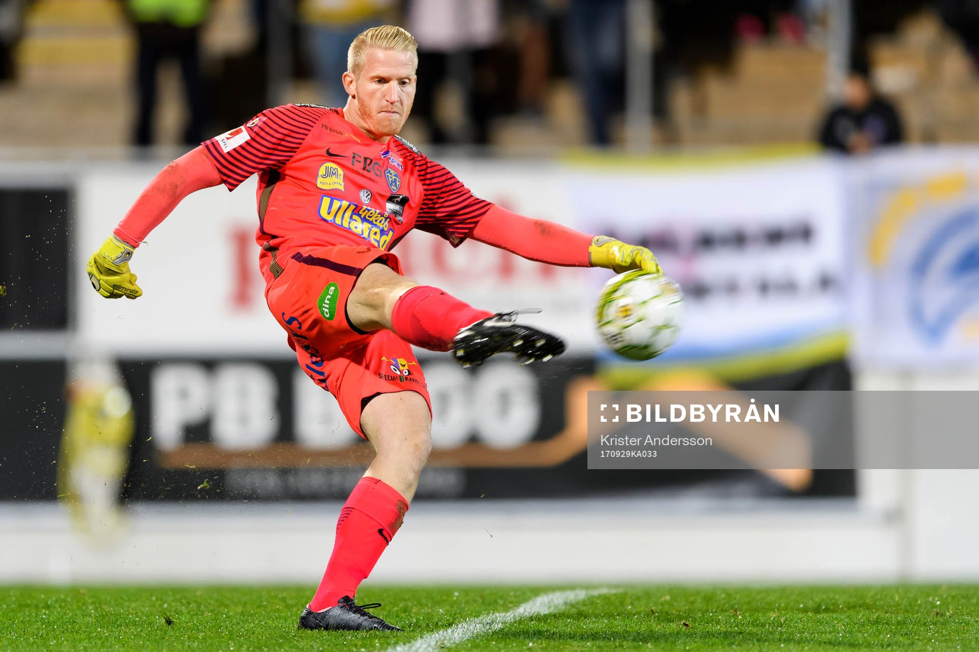 Falkenbergs målvakt Hampus Nilsson