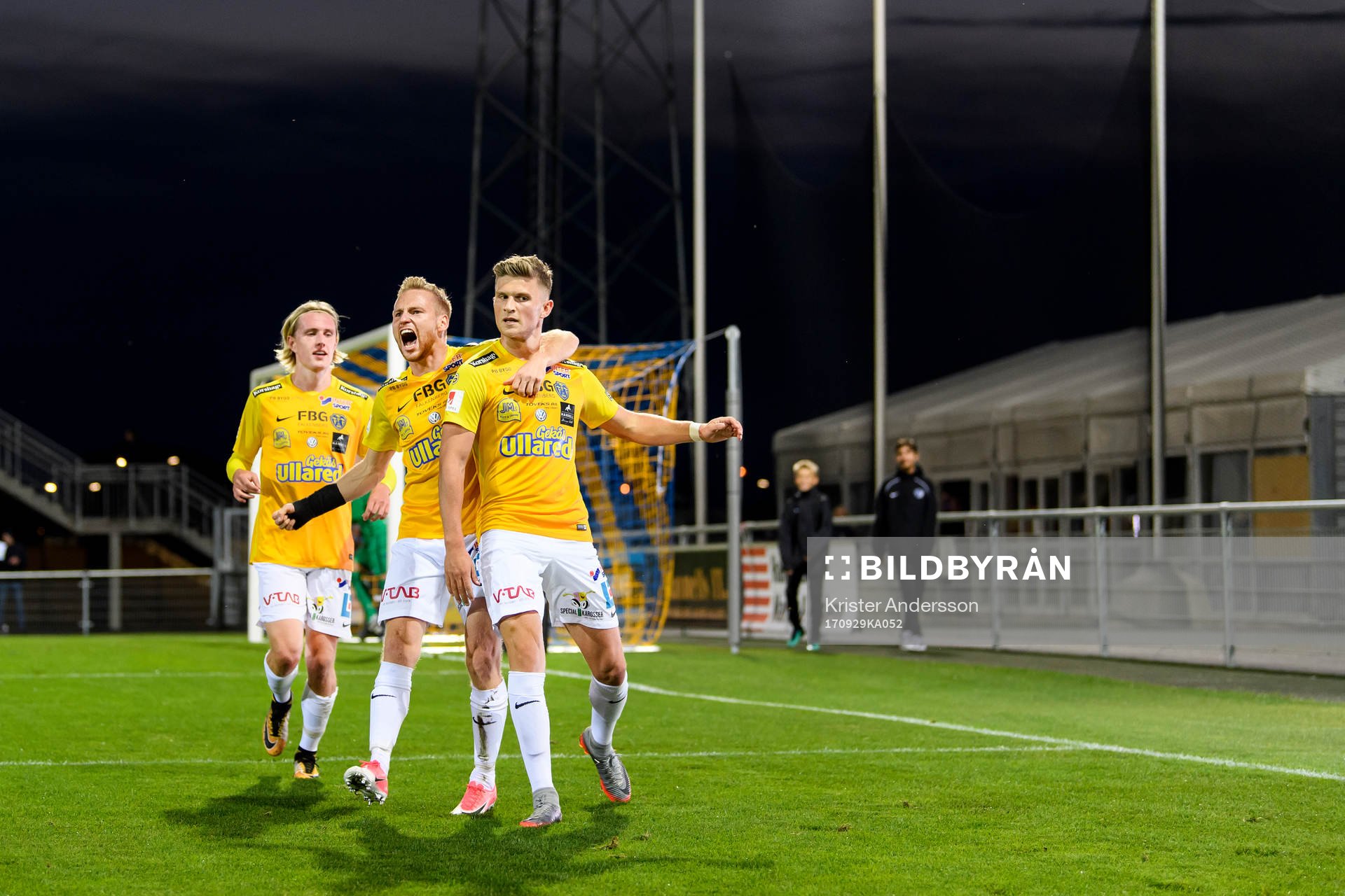 Falkenbergs Viktor Götesson, Tobias Englund och Erik