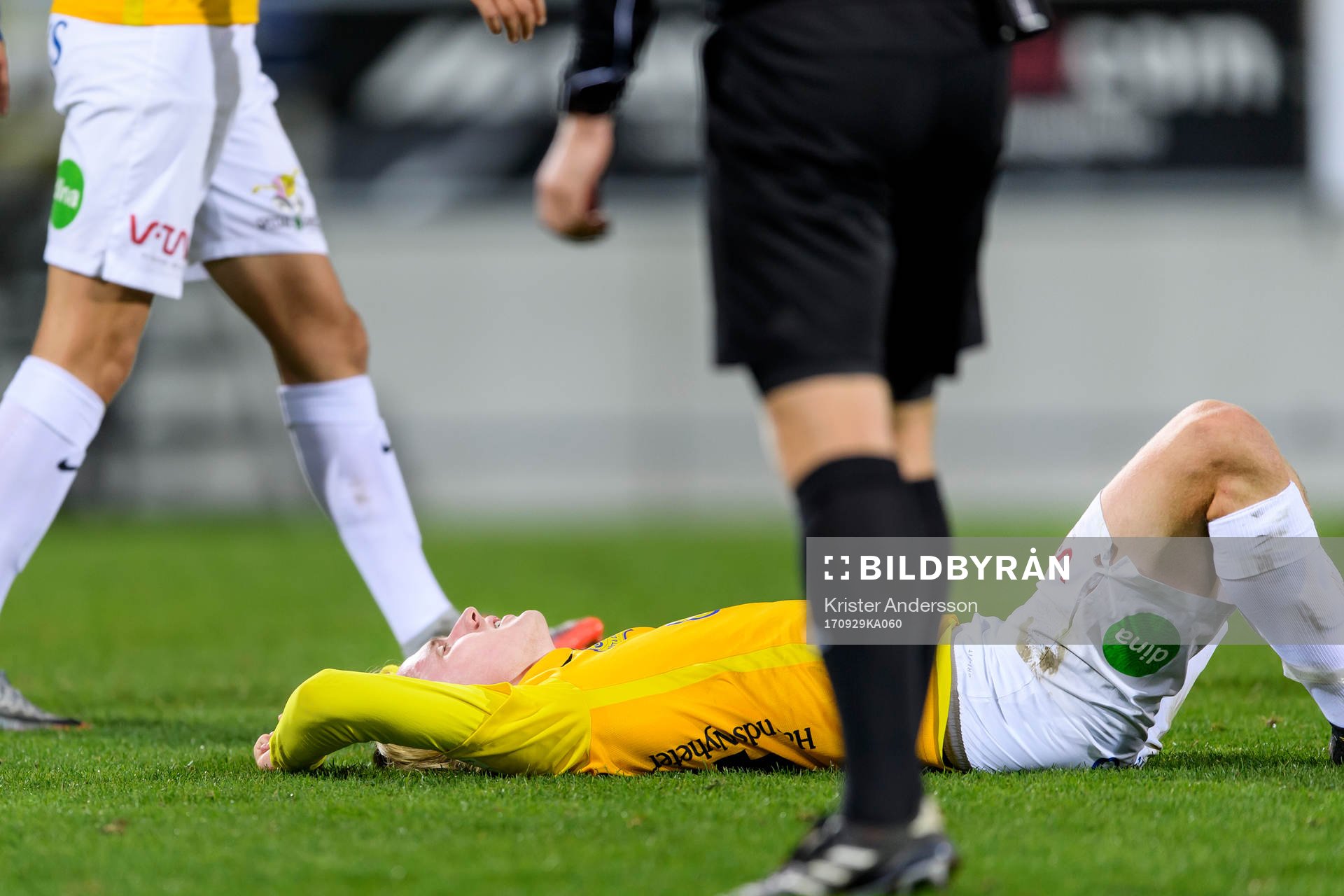 Falkenbergs Viktor Götesson deppar