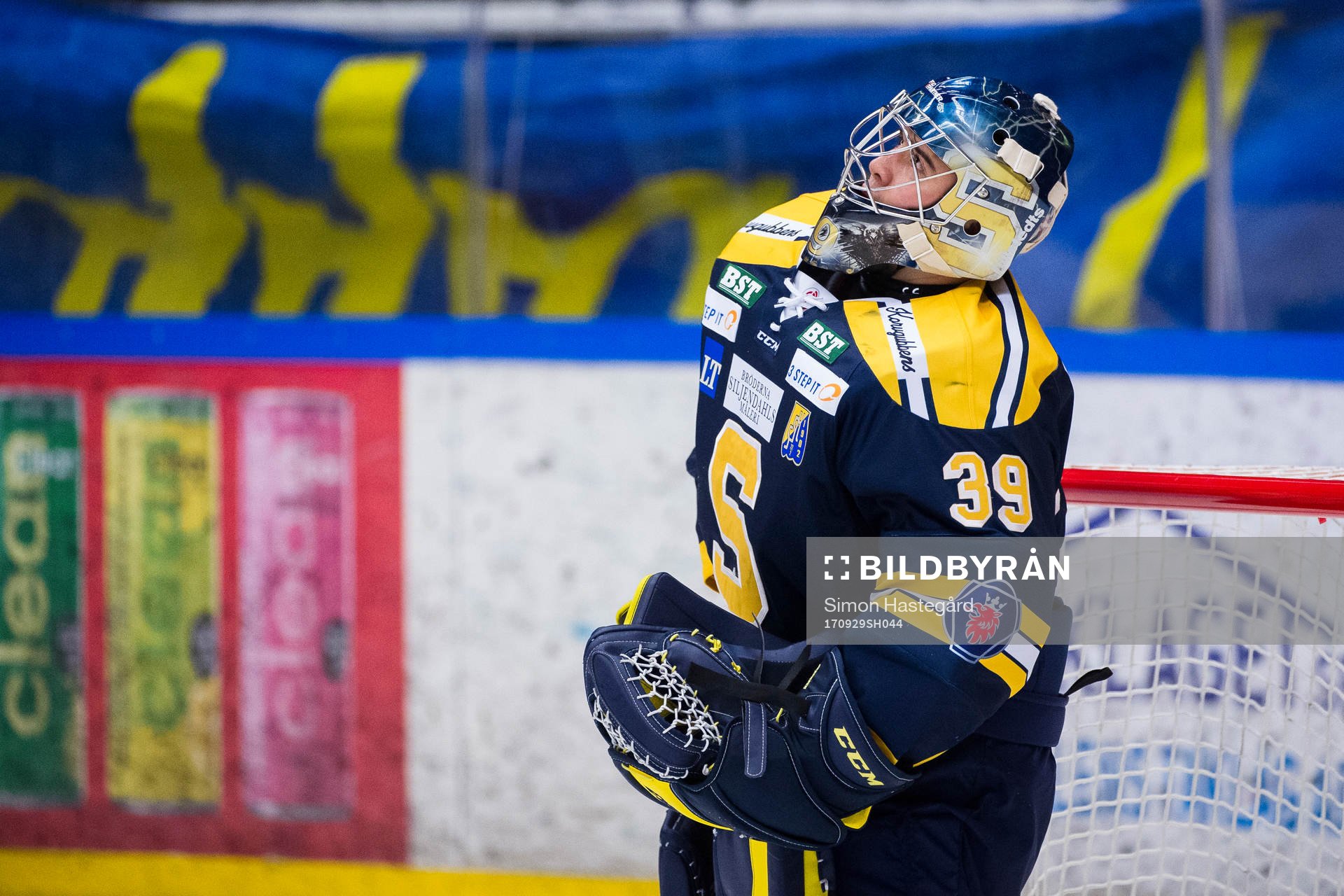 Södertäljes målvakt George Sørensen