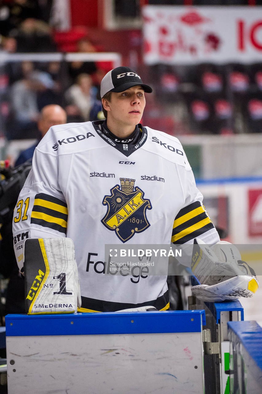 s målvakt Linus Lundin