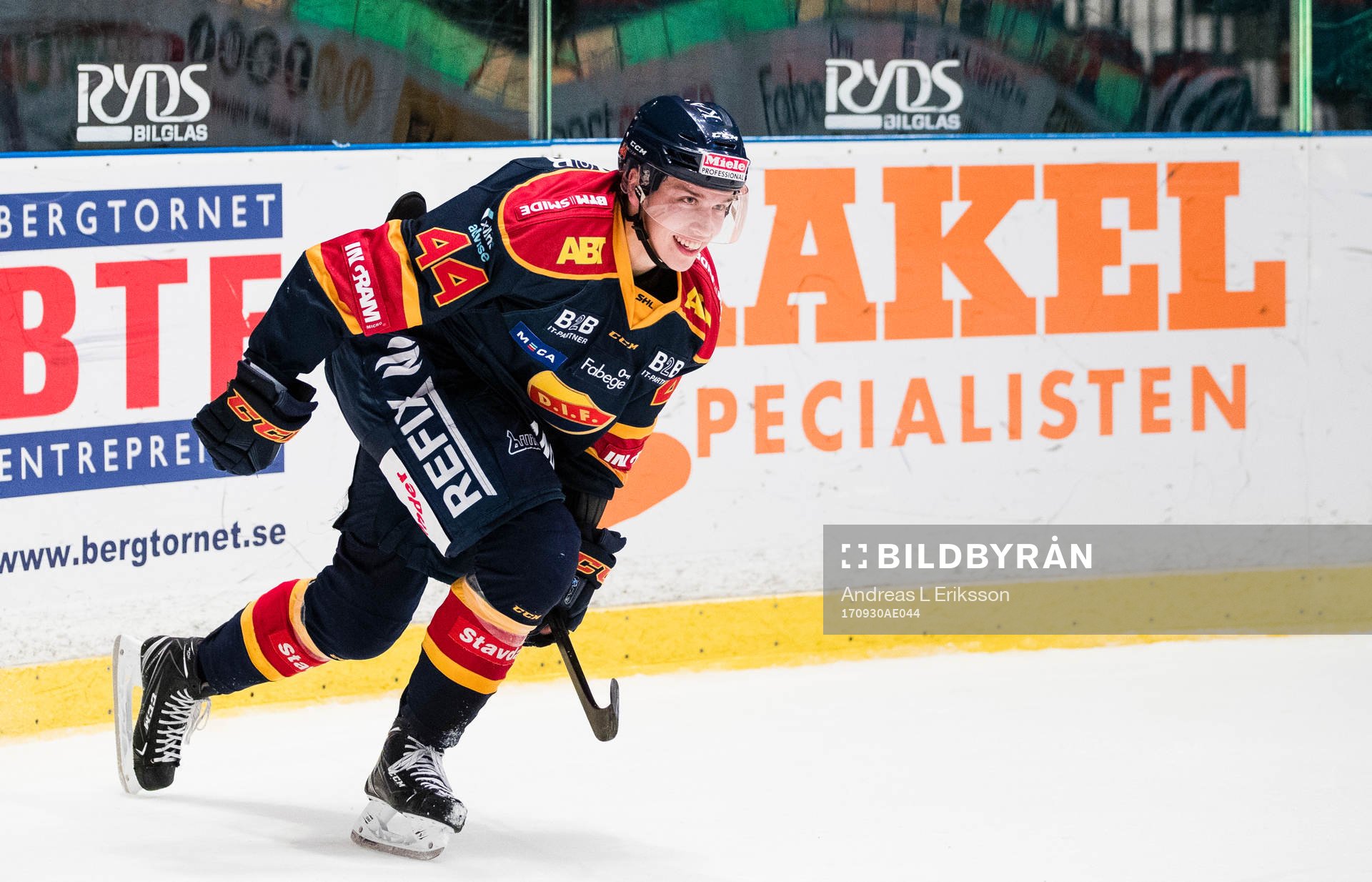 Djurgårdens Lukas Vejdemo jublar