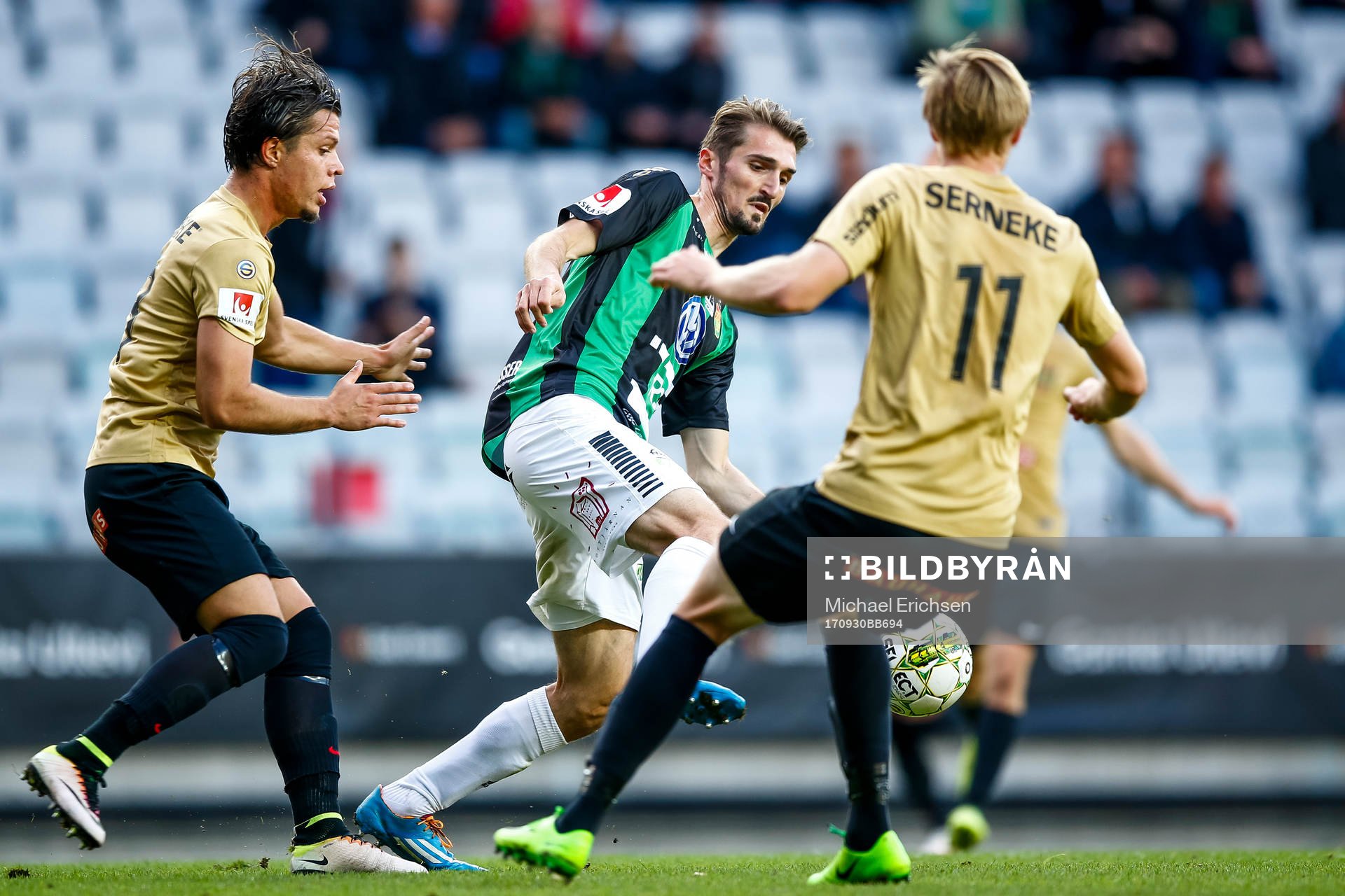 Brommapojkarnas Erik Figueroa och Tim Söderström