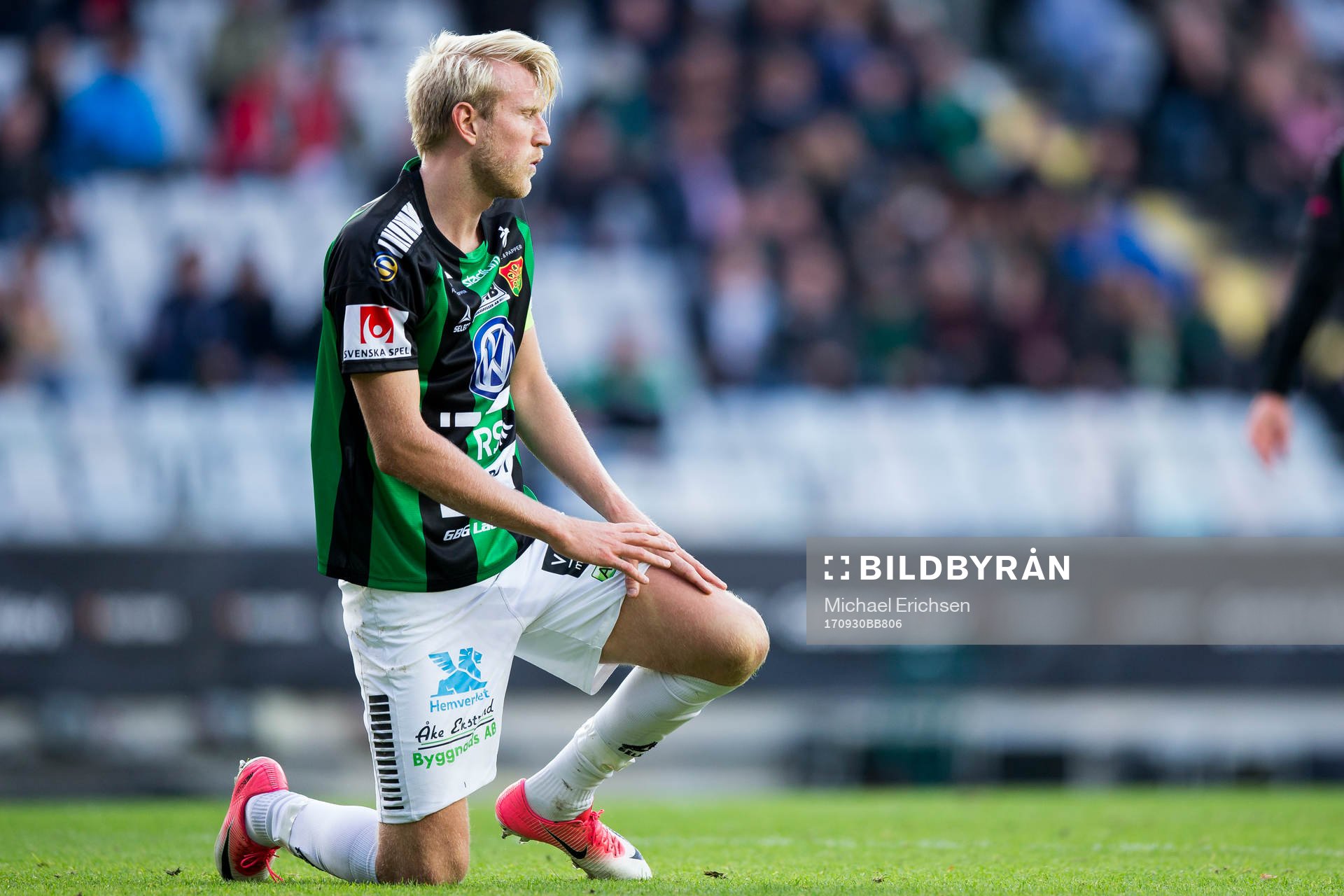 GAIS Carl Nyström reser sig