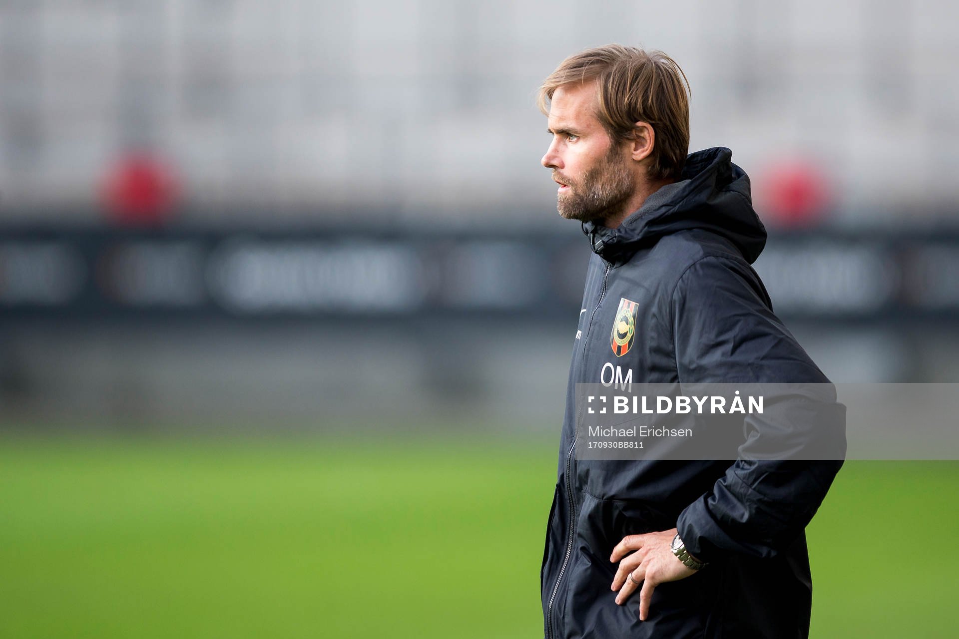 Brommapojkarnas tränare Olof Mellberg