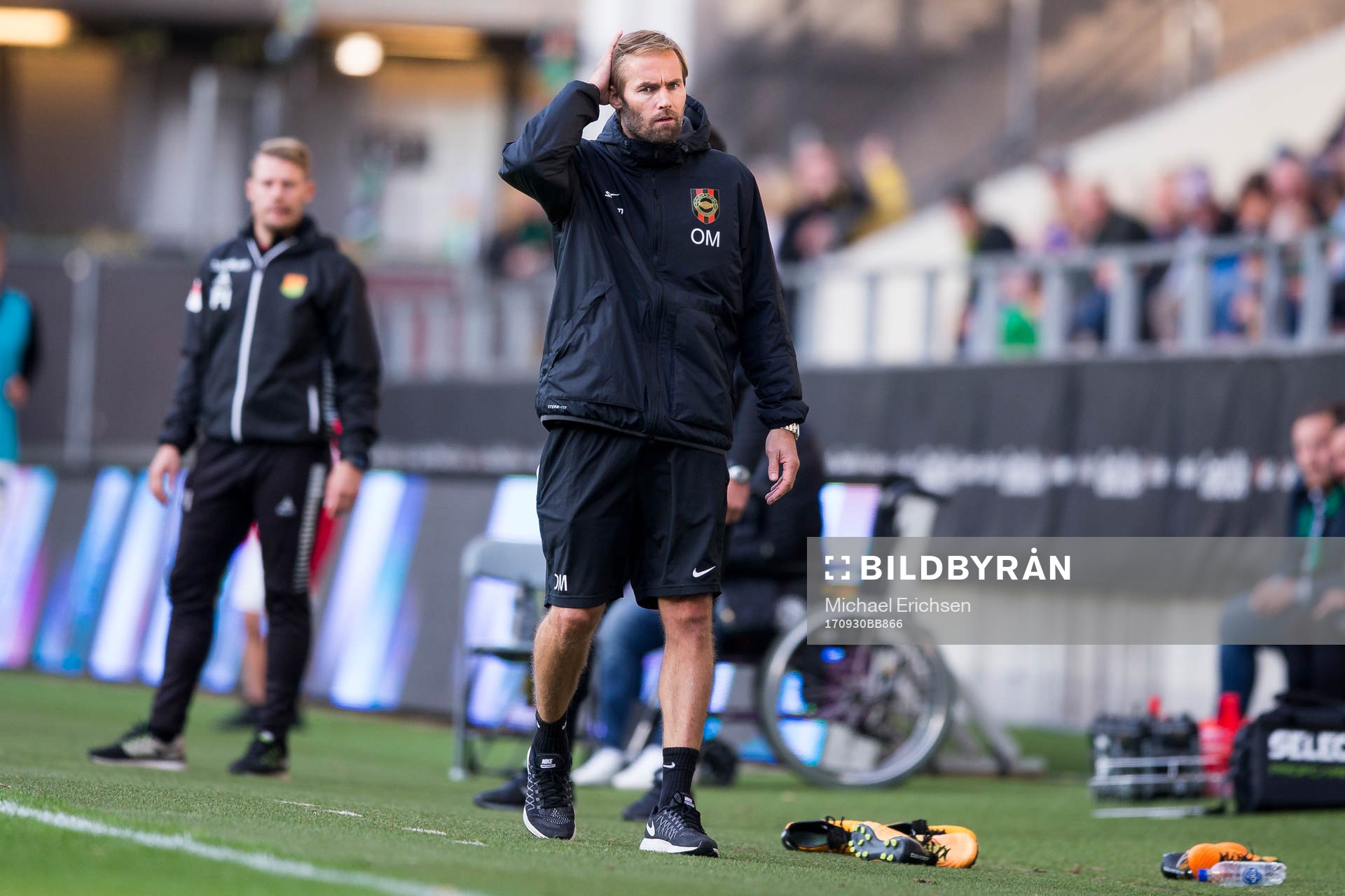 Brommapojkarnas tränare Olof Mellberg