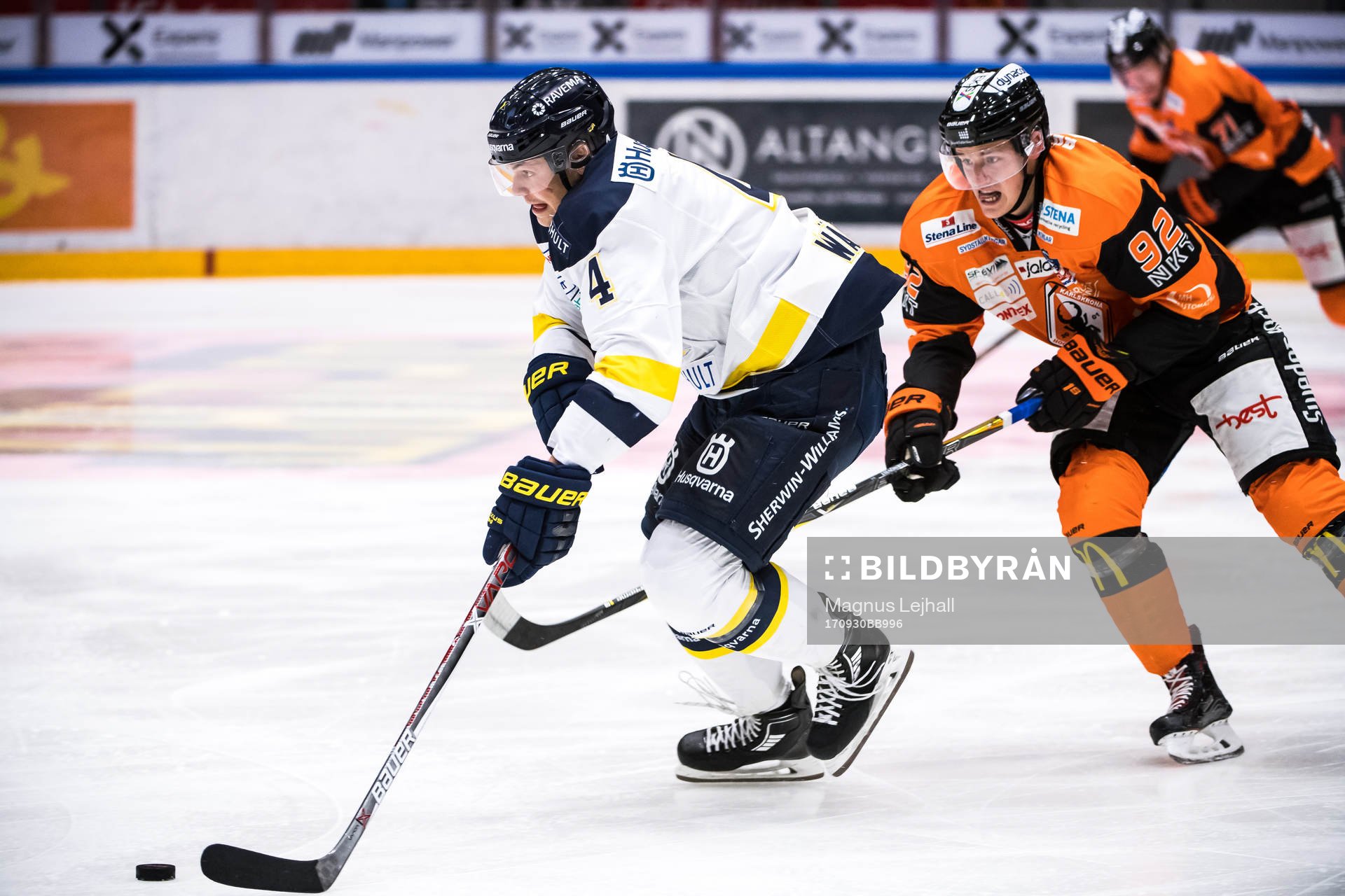 s Max Wärn  och Karlskronas Henrik Törnqvist