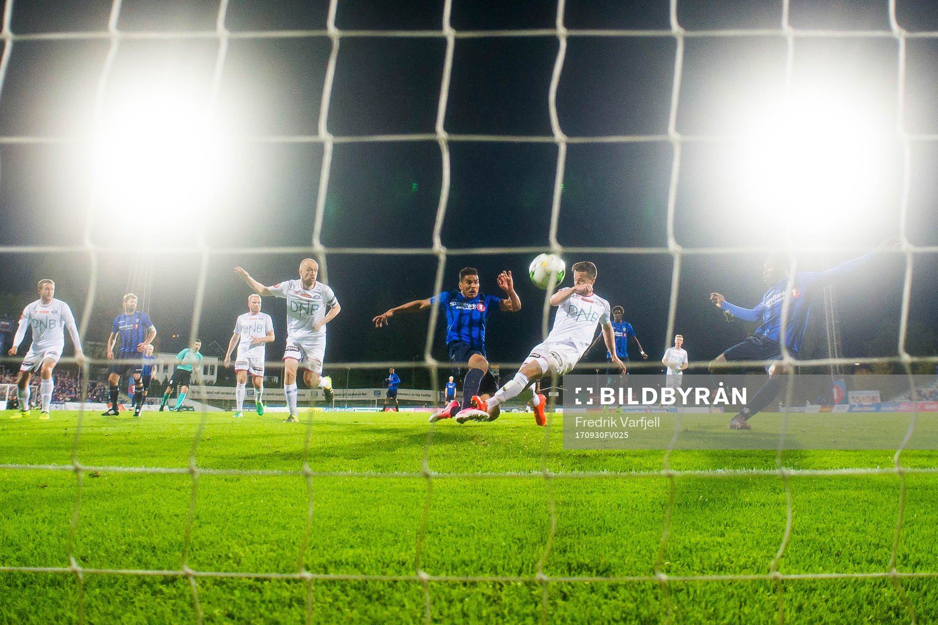 Ohikhuaeme Anthony Omoijuanfo of Stabæk scores 3-2