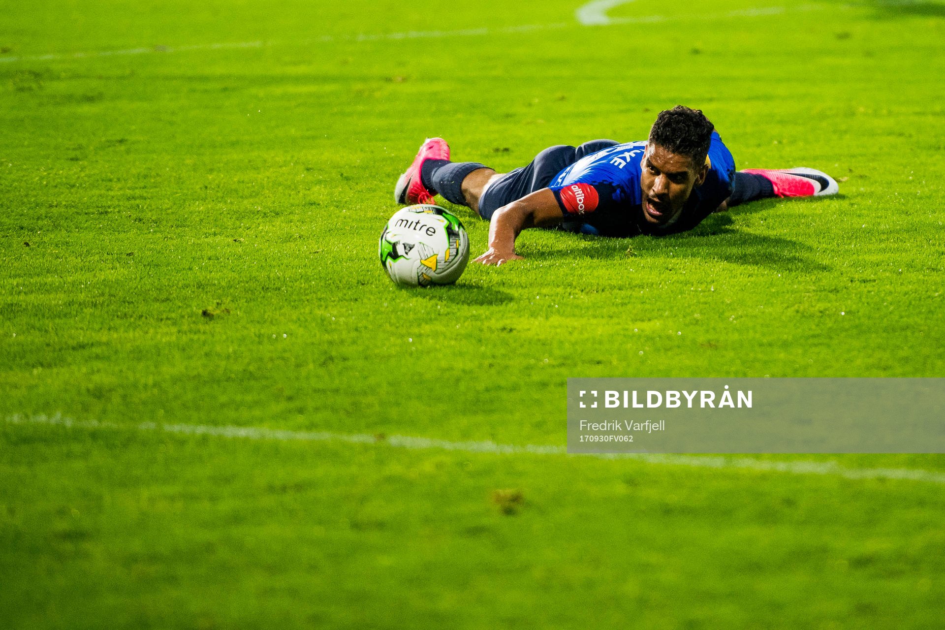 Ohikhuaeme Anthony Omoijuanfo of Stabæk reacts