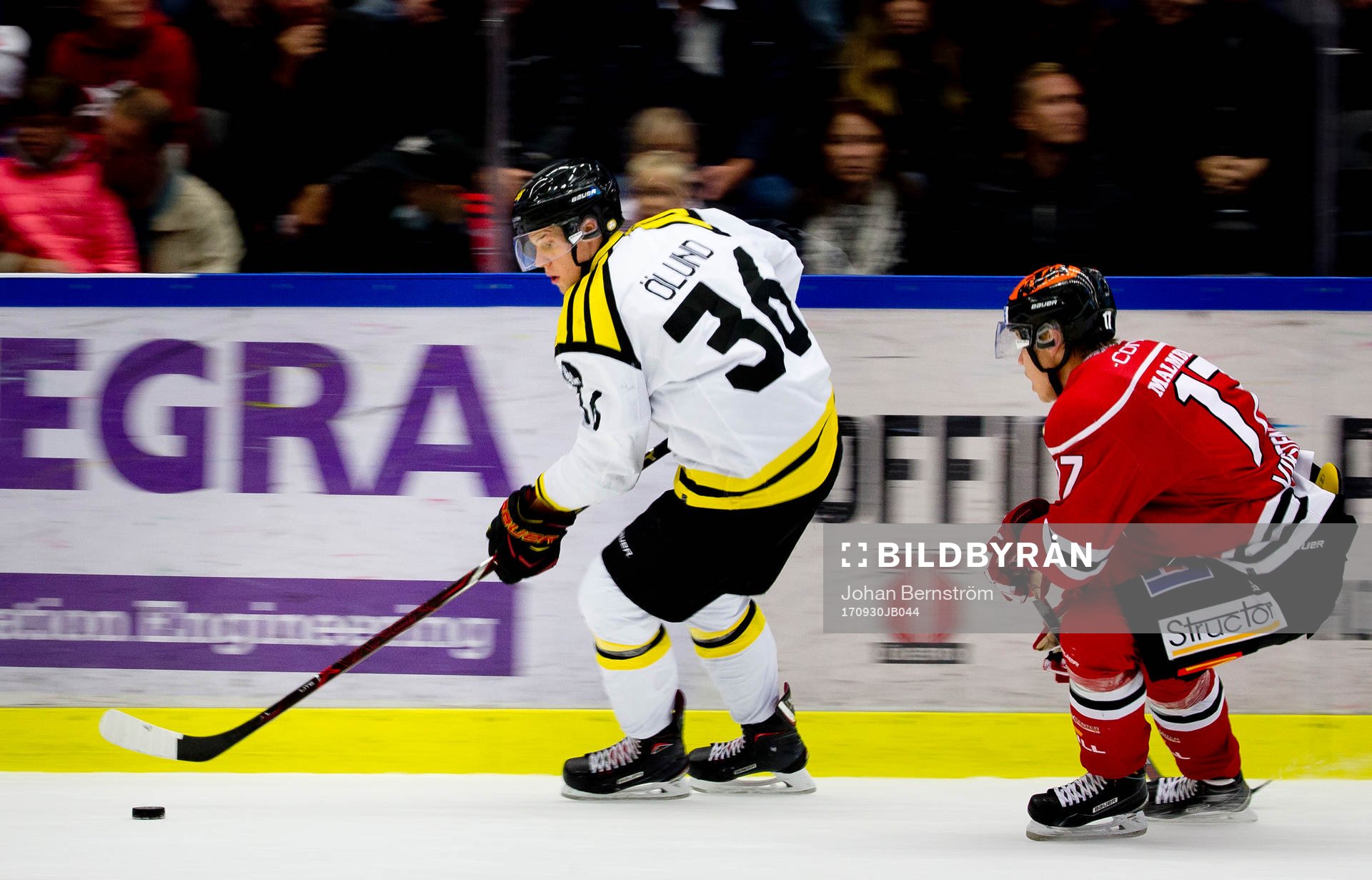 Brynäs Linus Ölund och Örebros Daniel Viksten