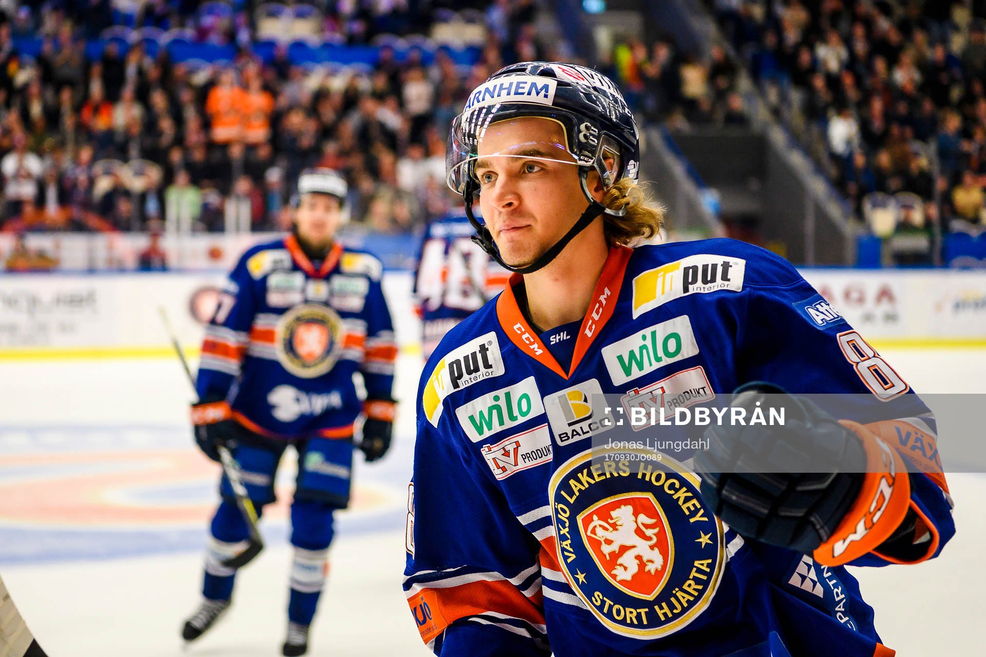 Växjös Adam Brodecki  jublar