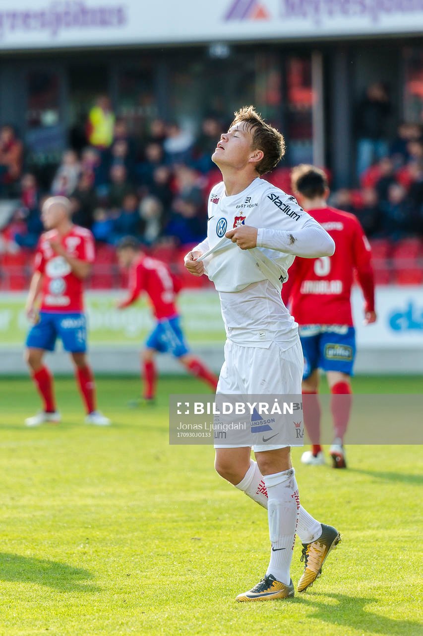 Örgrytes Albin Skoglund deppar