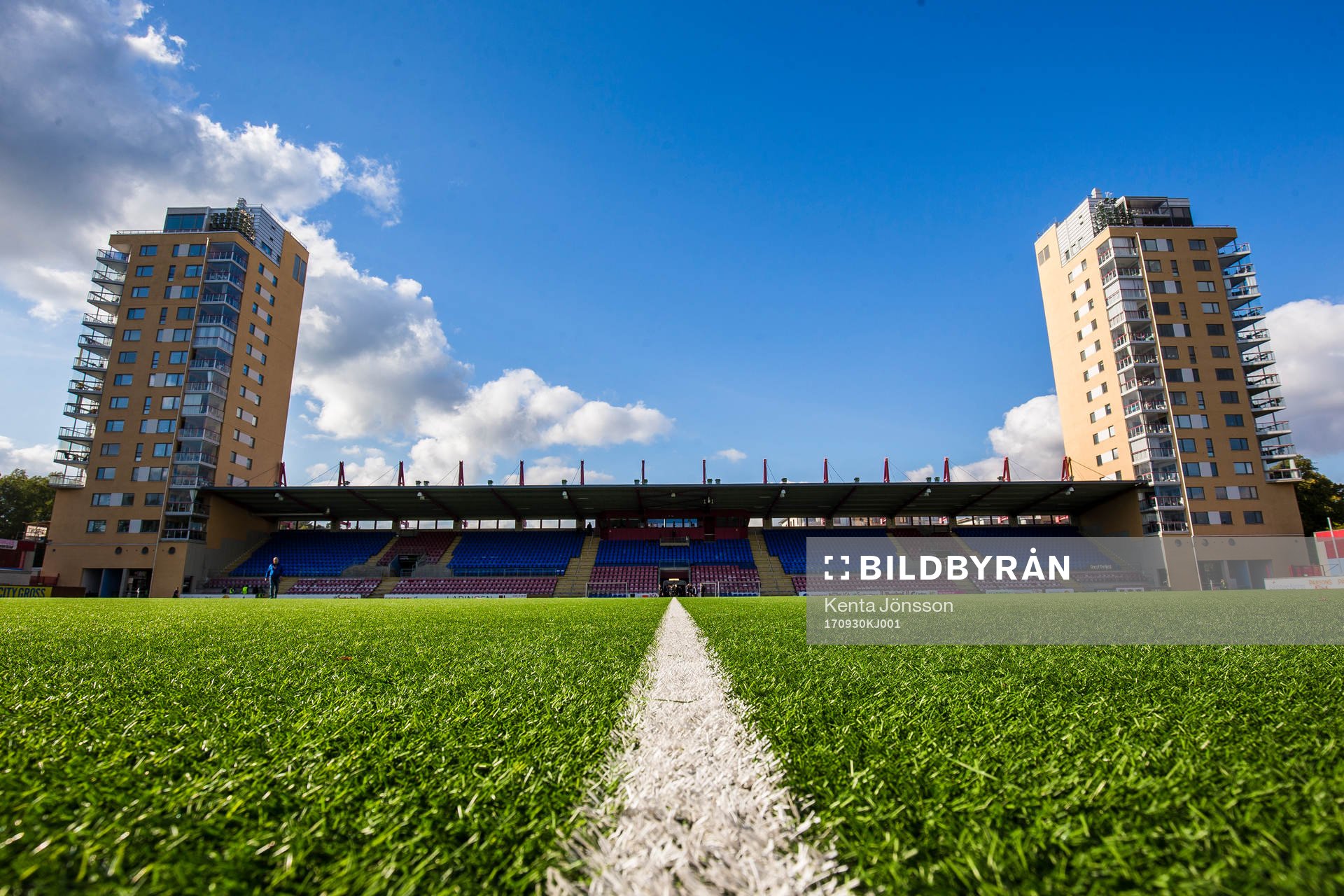 Tunavallen innan fotbollsmatchen i Allsvenskan mellan AFC