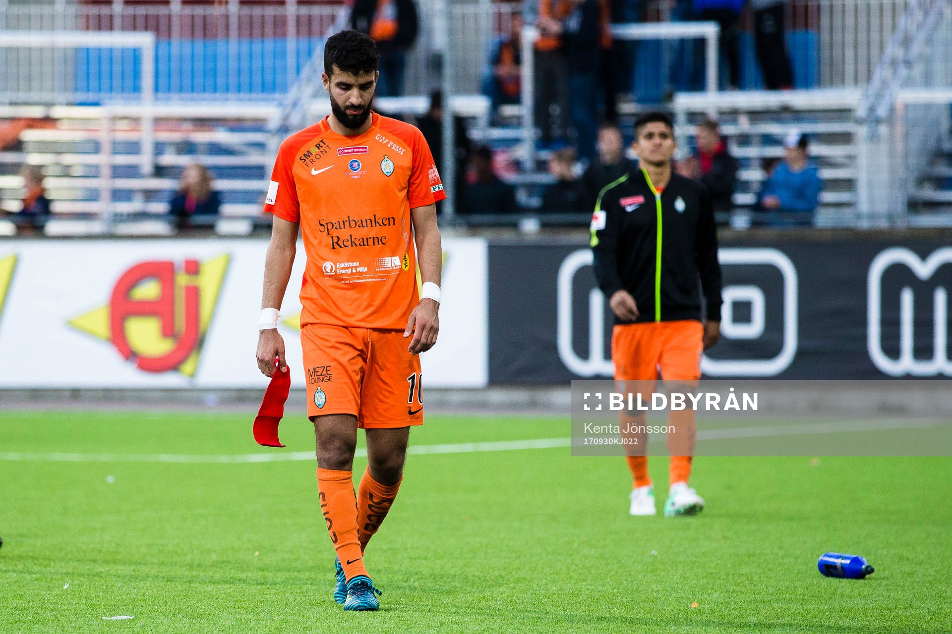 AFC Eskilstunas Omar Eddahri deppar