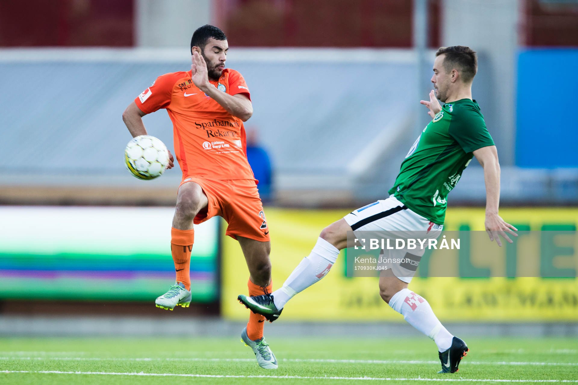 AFC Eskilstunas Farshad Noor och Jönköpings Fredric