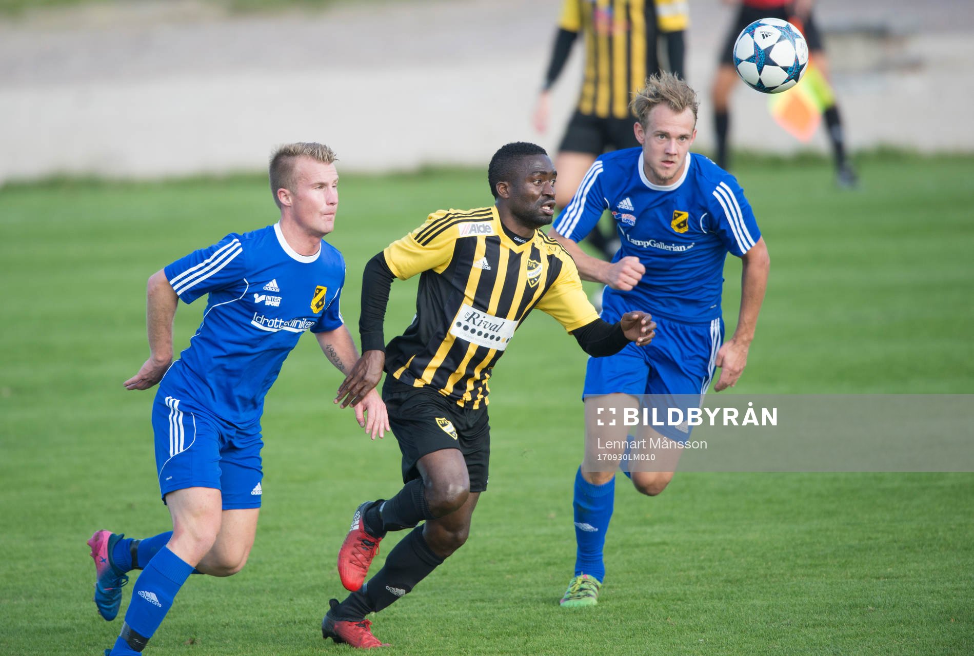 IFK Hässleholms  Abelto Ikose i matchen i division 2