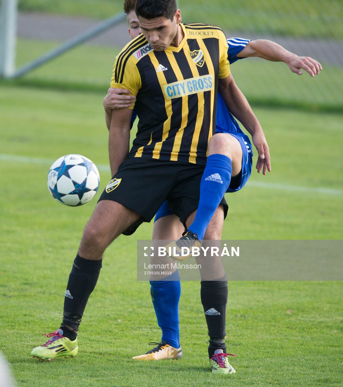 IFK Hässleholms Tommy Filipovic i matchen i division 2