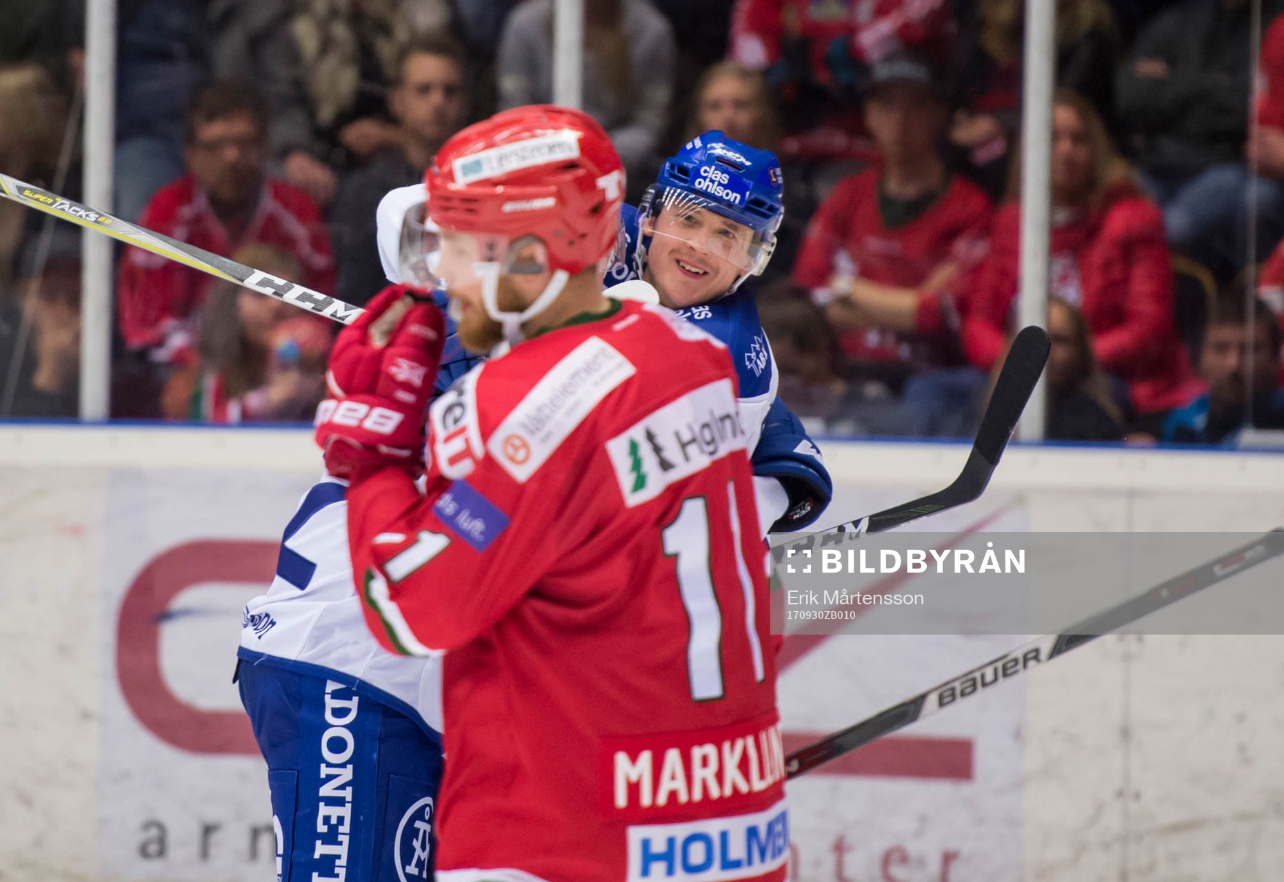 Leksands Johan Porsberger jublar