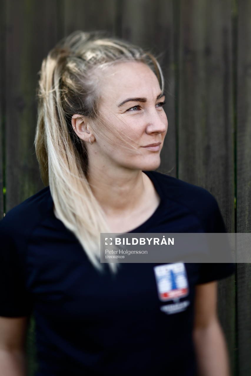 Vittsjös Emma Lundh före sin första match från start