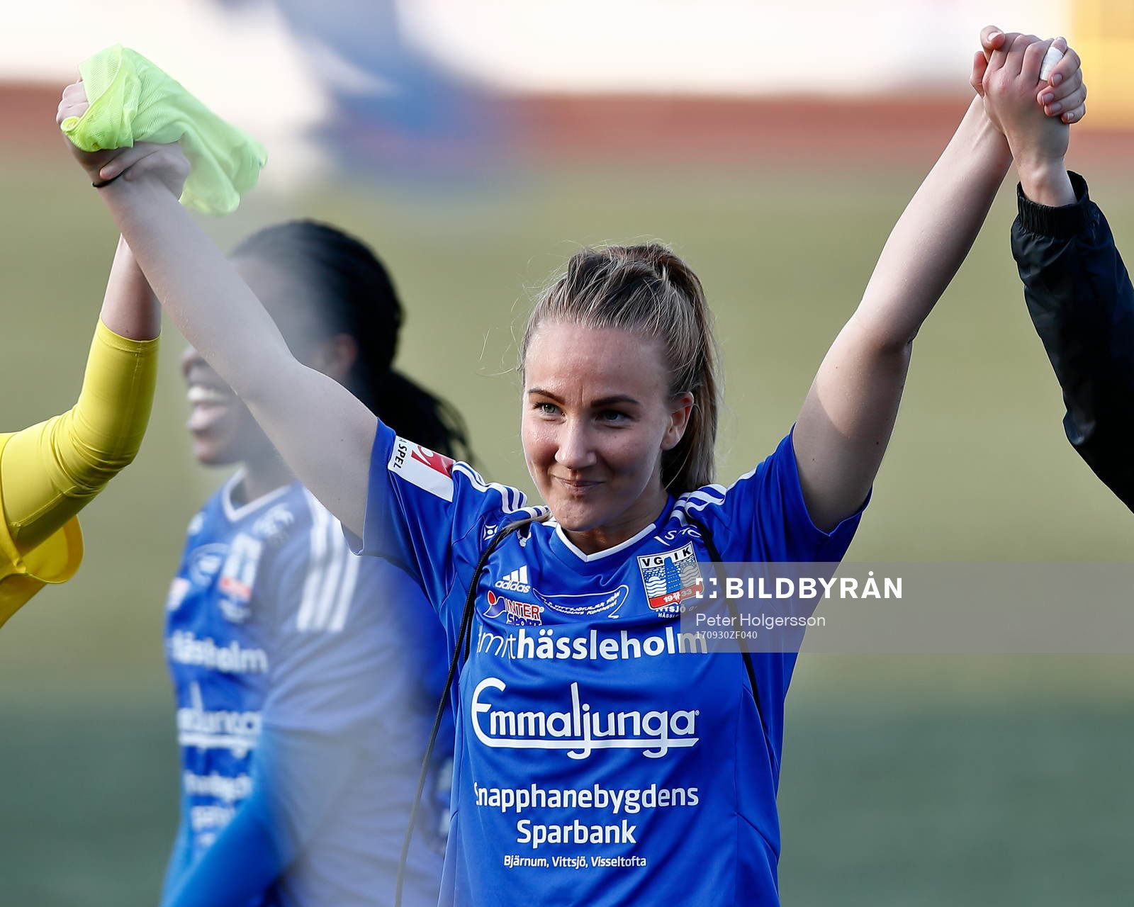 Emma Lundh jublar