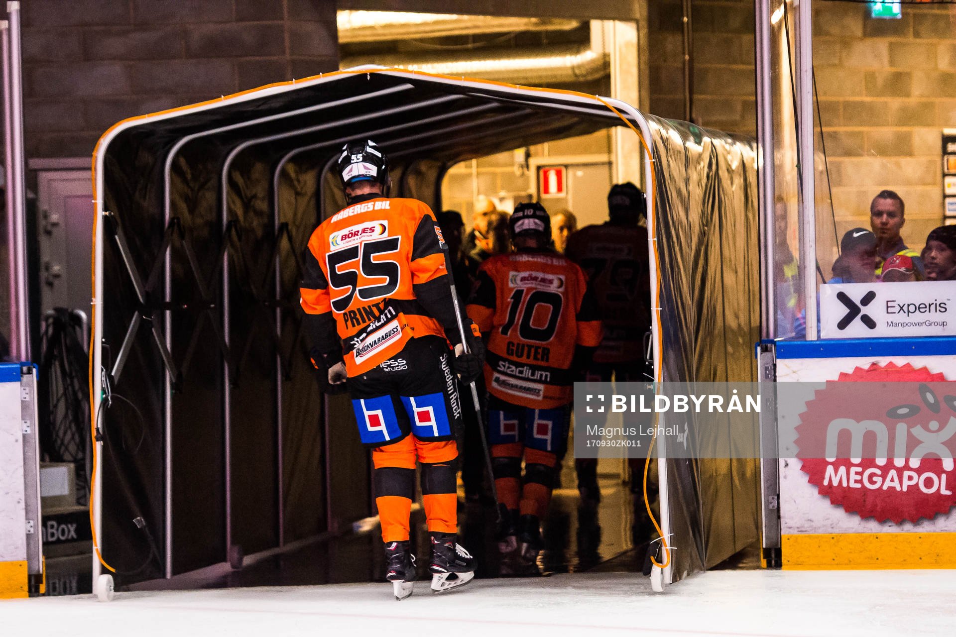 Karlskronas David Printz och Mattias Guter lämnar isen