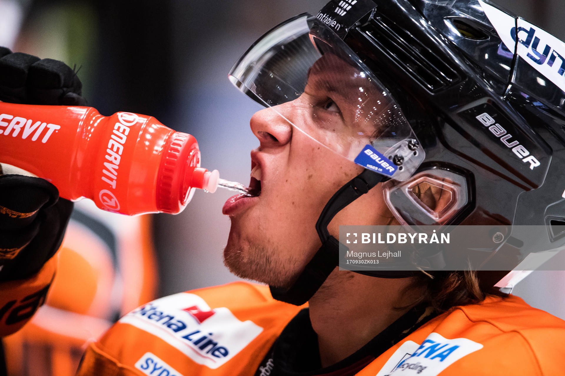 Karlskronas Filip Cruseman dricker