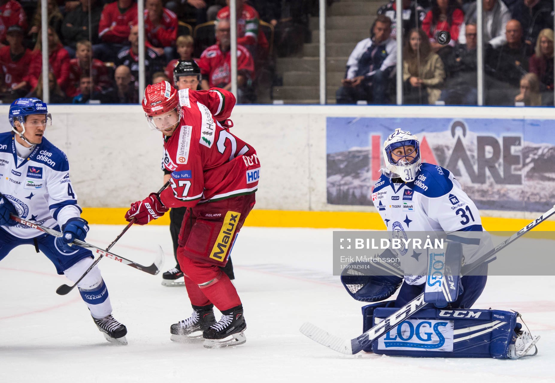 Leksands Mattias Nilsson, Modos Martin Röymark och