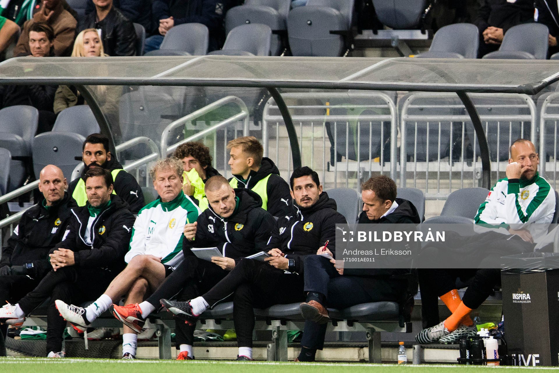 Hammarbys assisterande tränare Stefan Billborn,