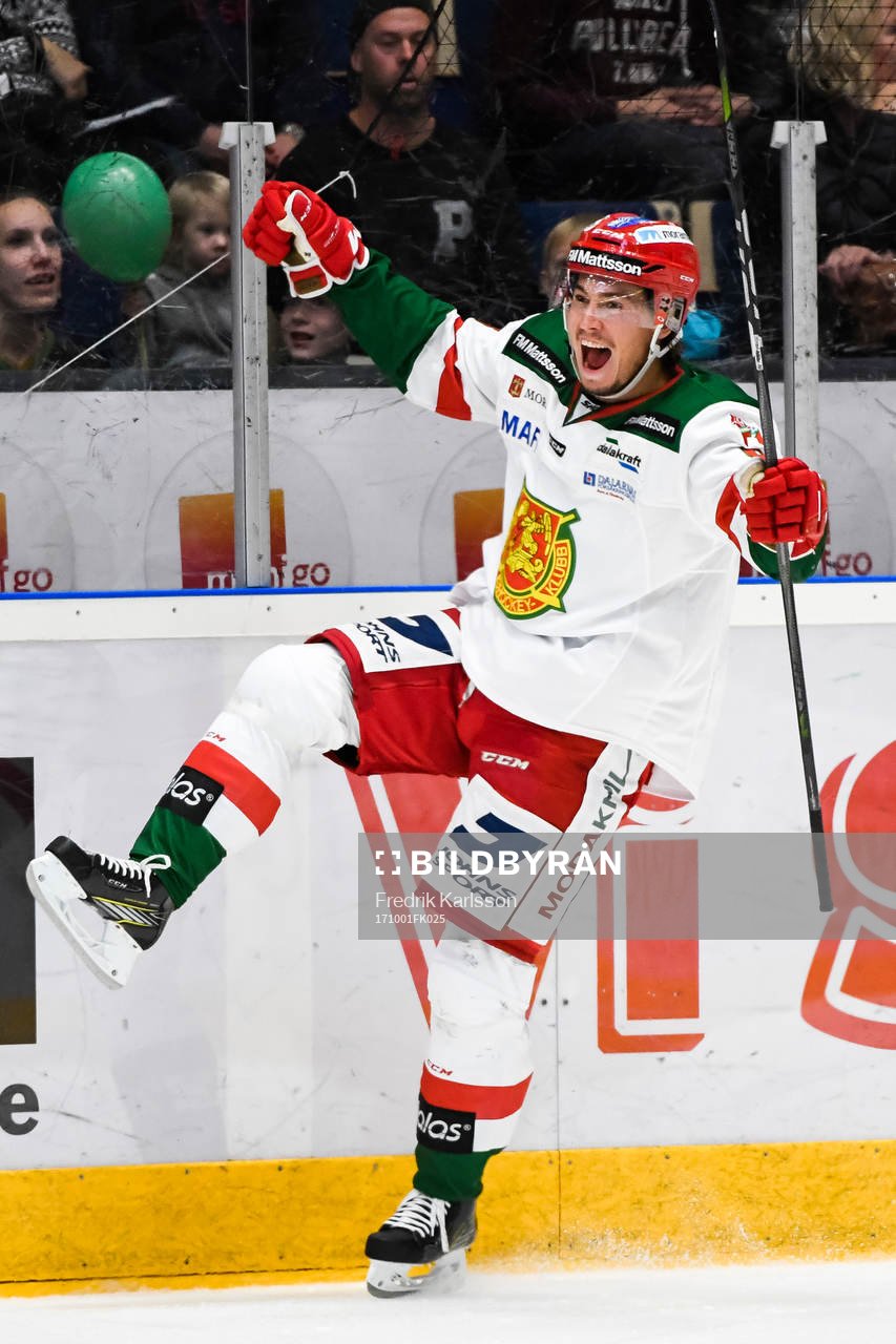 Moras Robin Johansson jublar
