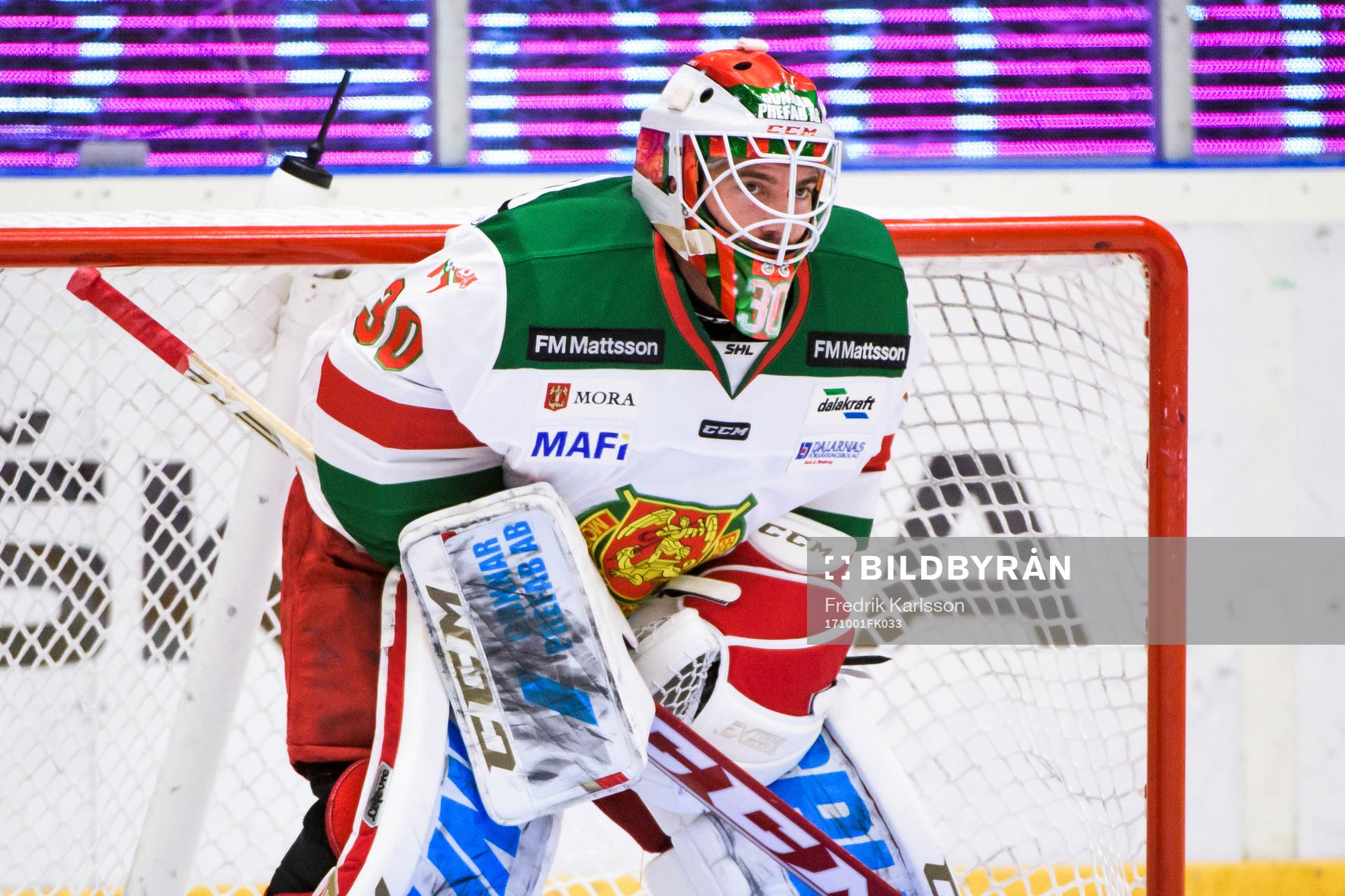 Moras målvakt Mattias Pettersson deppar