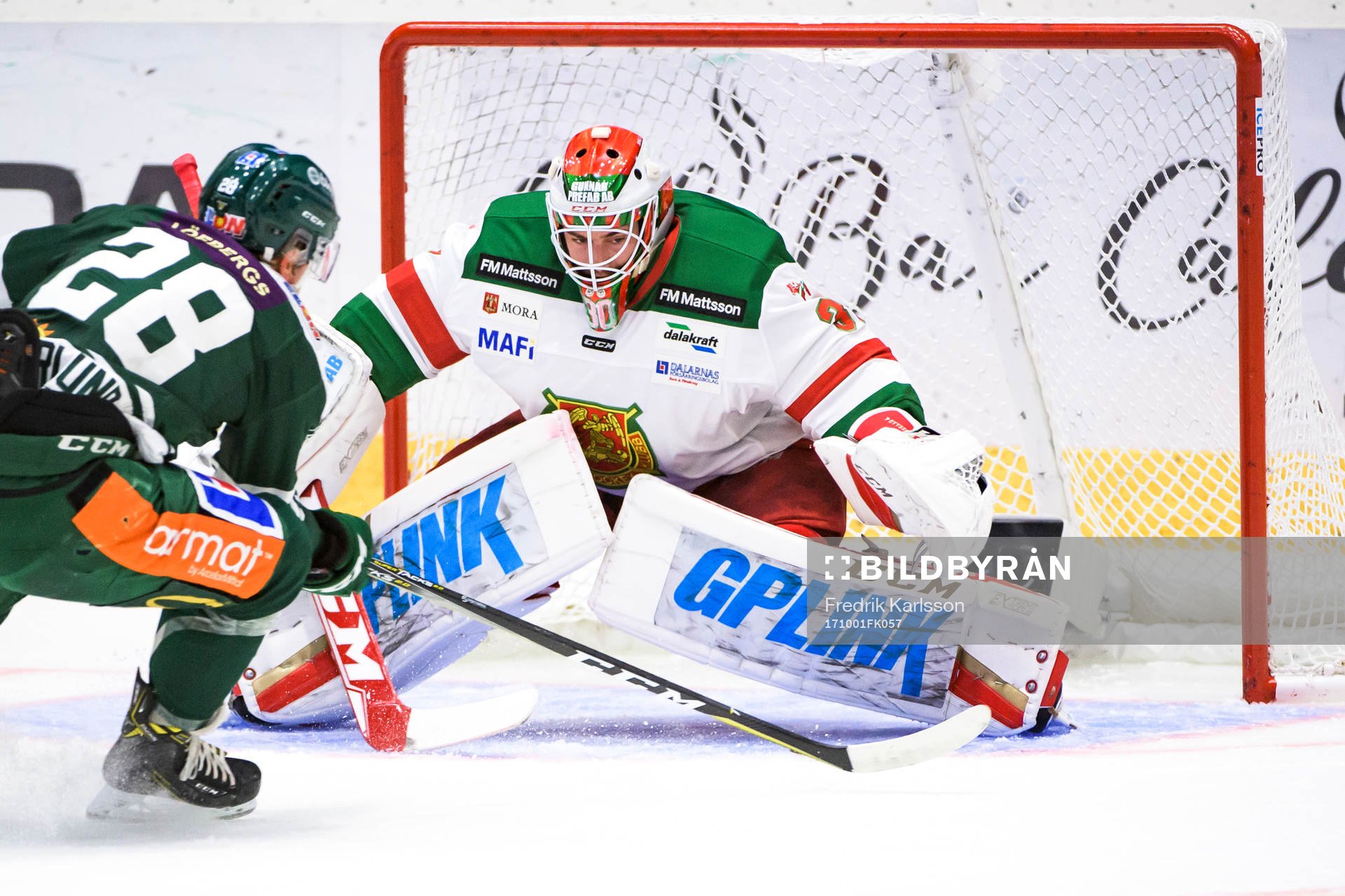 Moras målvakt Mattias Pettersson