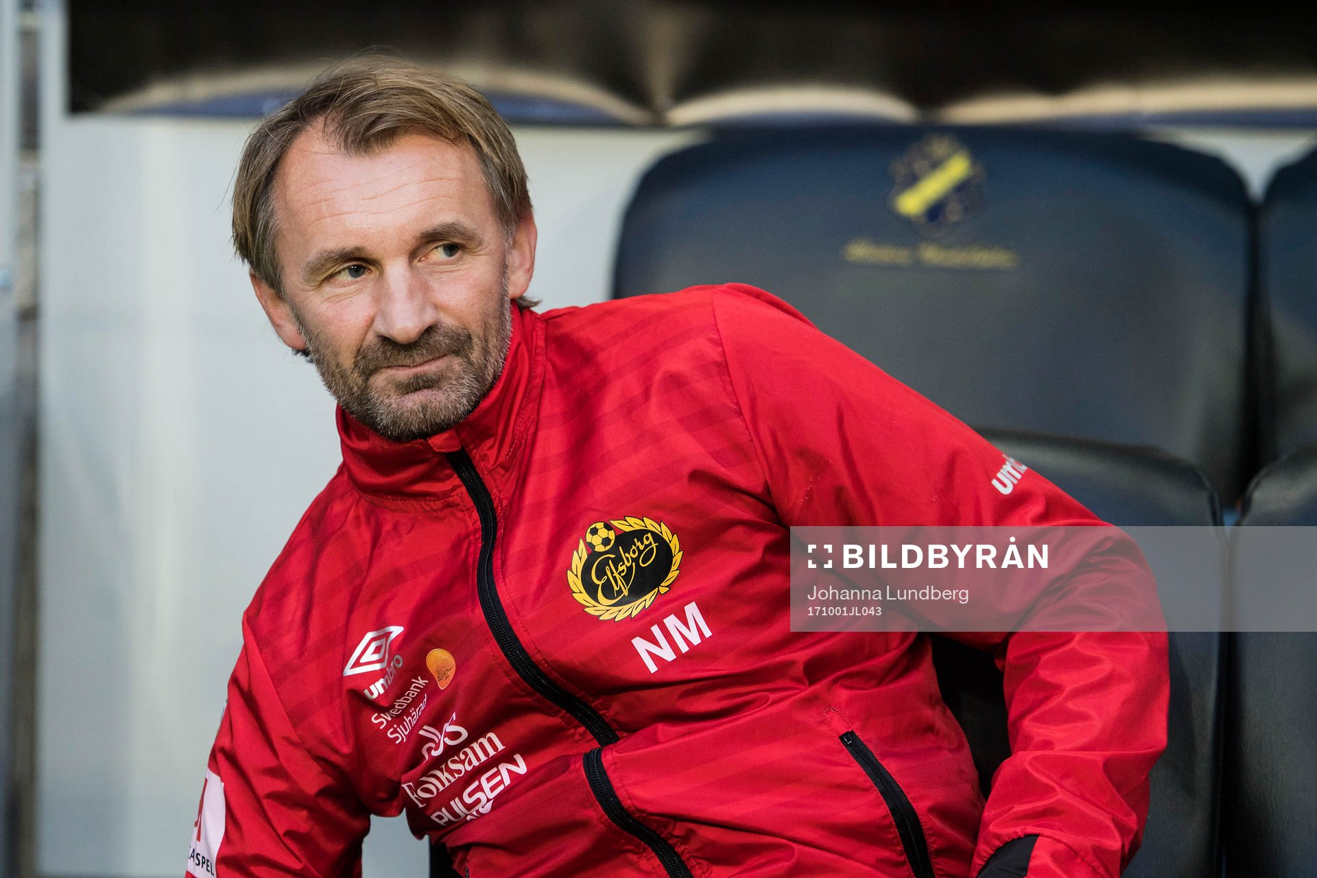 Elfsborgs tränare Nemanja Miljanovic