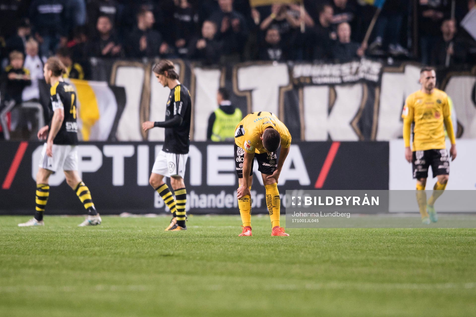 Elfsborgs spelare deppar