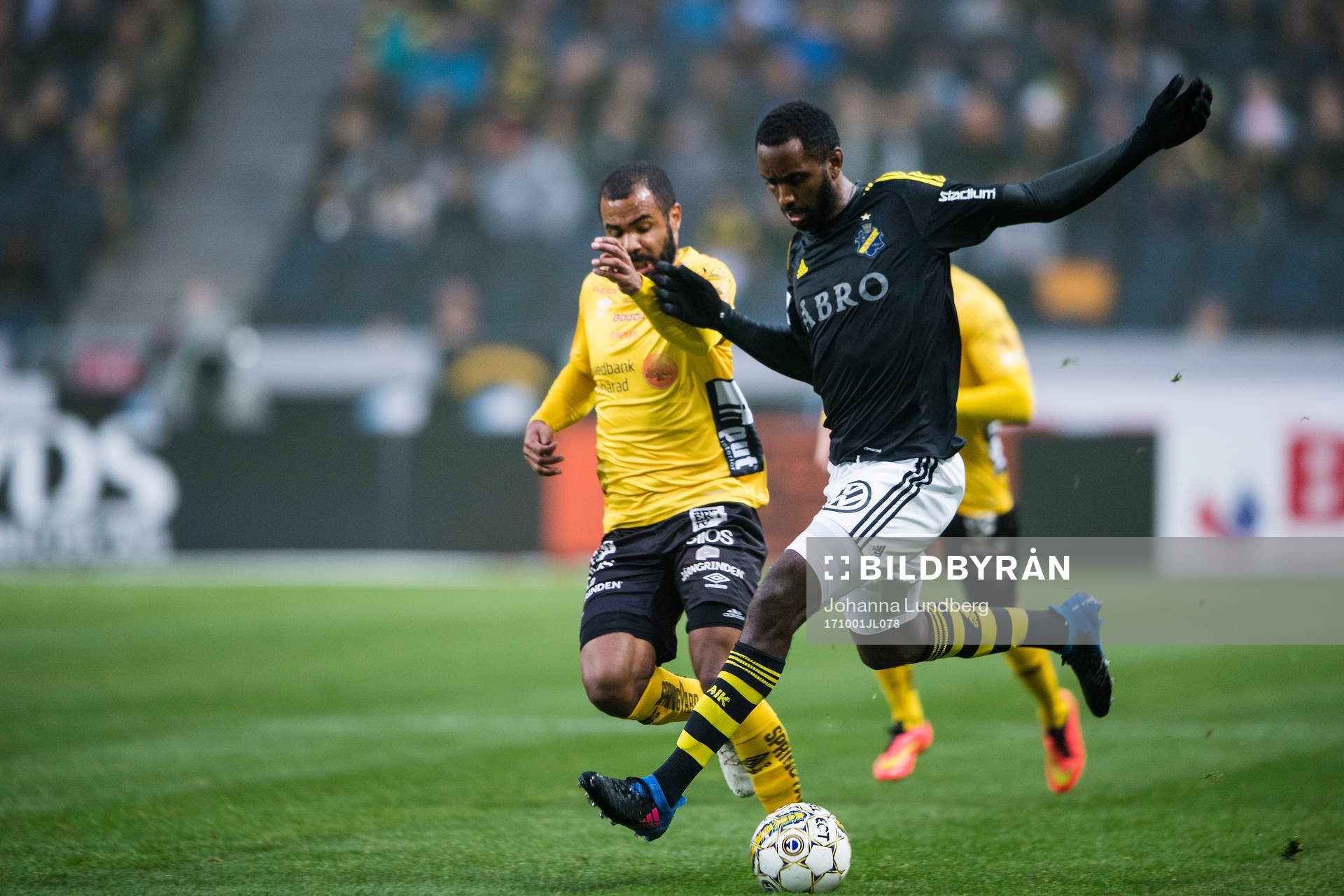 s Henok Goitom mot Elfsborgs Alex Dyer