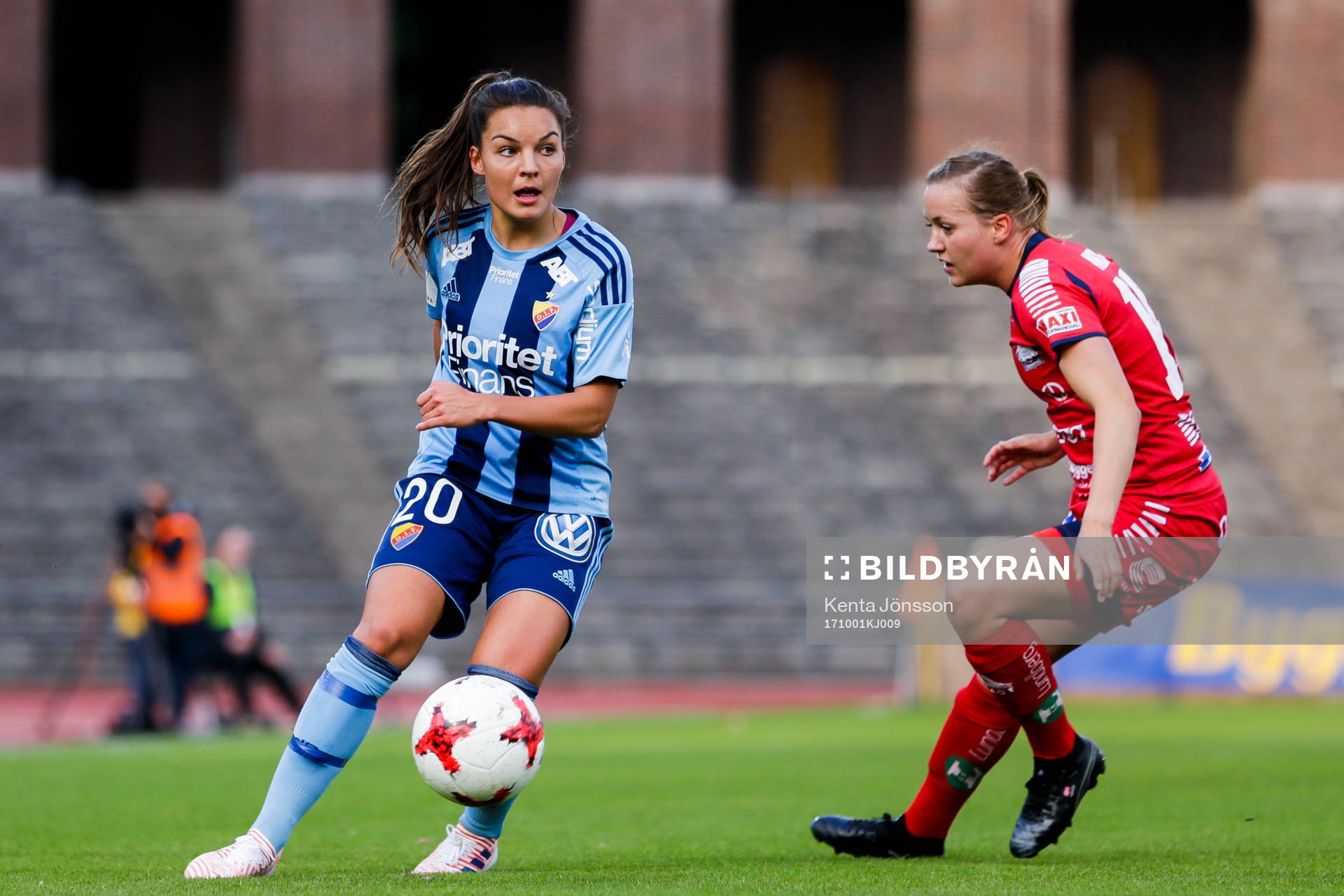 Djurgårdens Johanna Rytting Kaneryd och Linköpings
