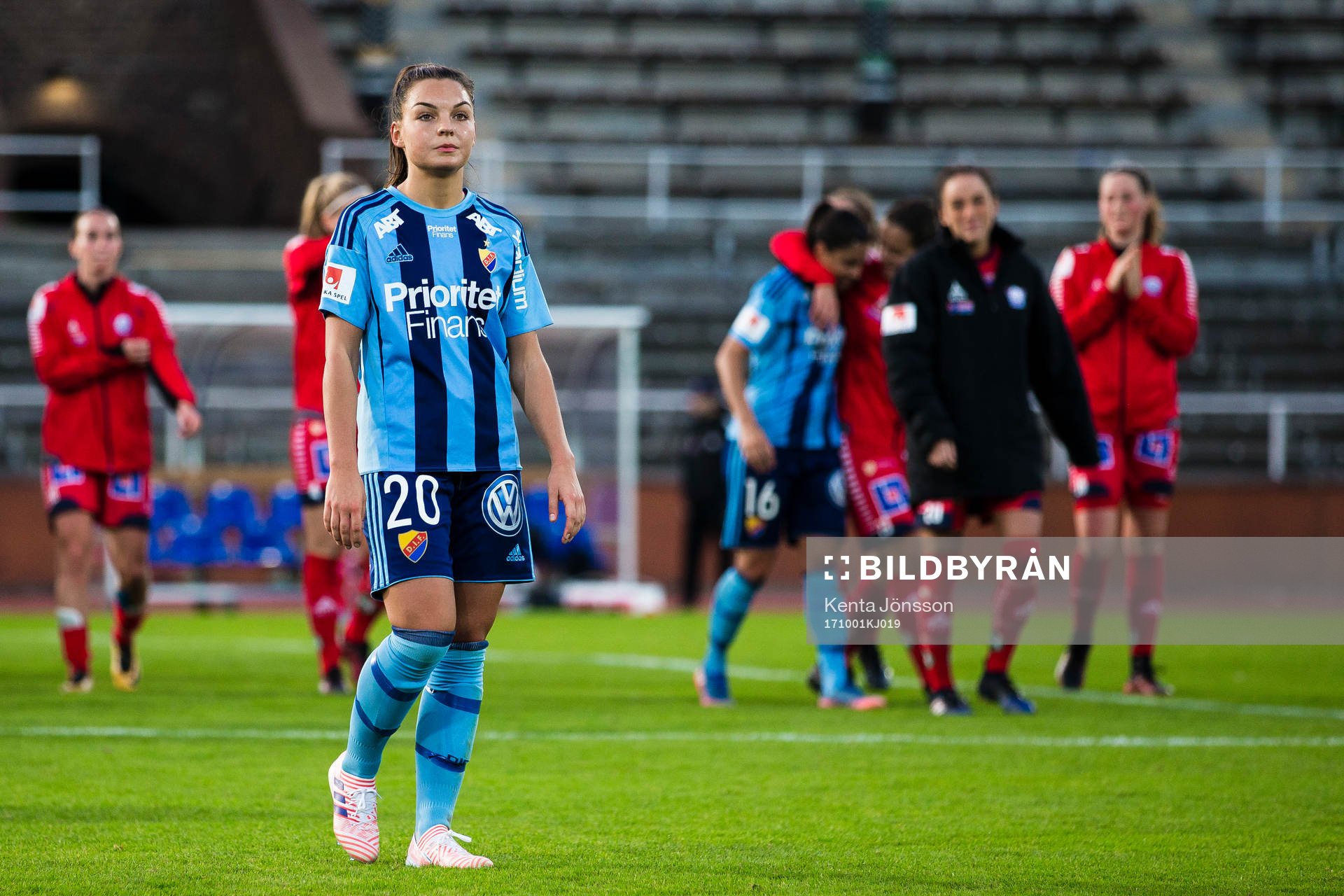 Djurgårdens Johanna Rytting Kaneryd deppar