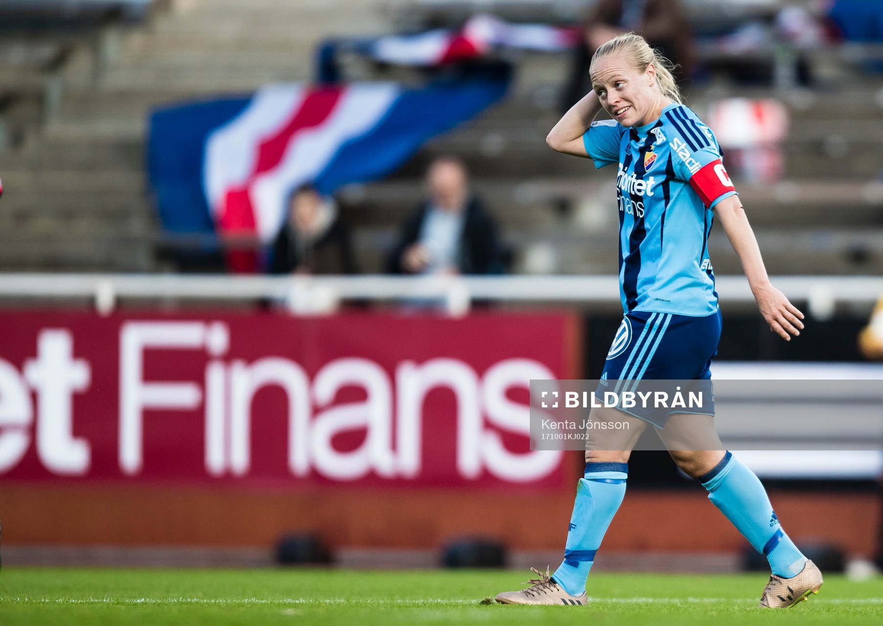 Djurgårdens Mia Jalkerud deppar