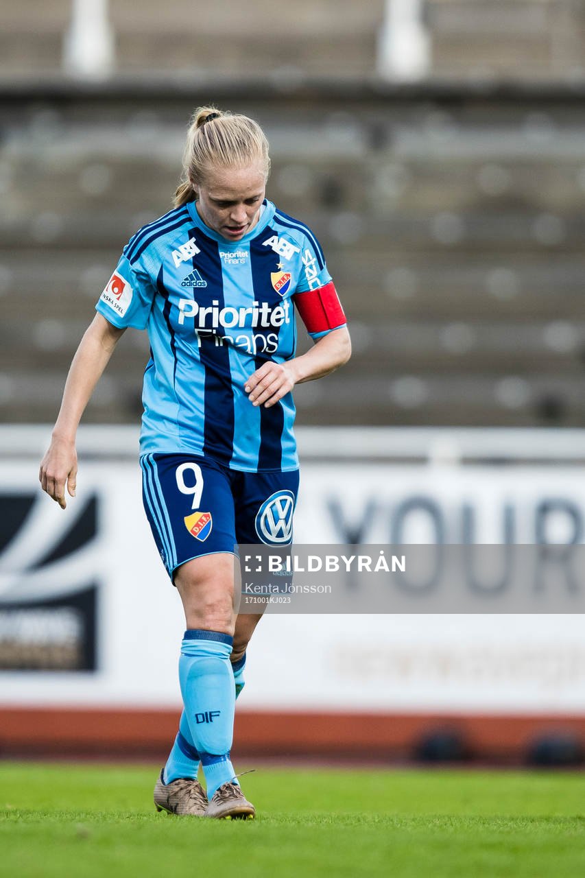 Djurgårdens Mia Jalkerud deppar