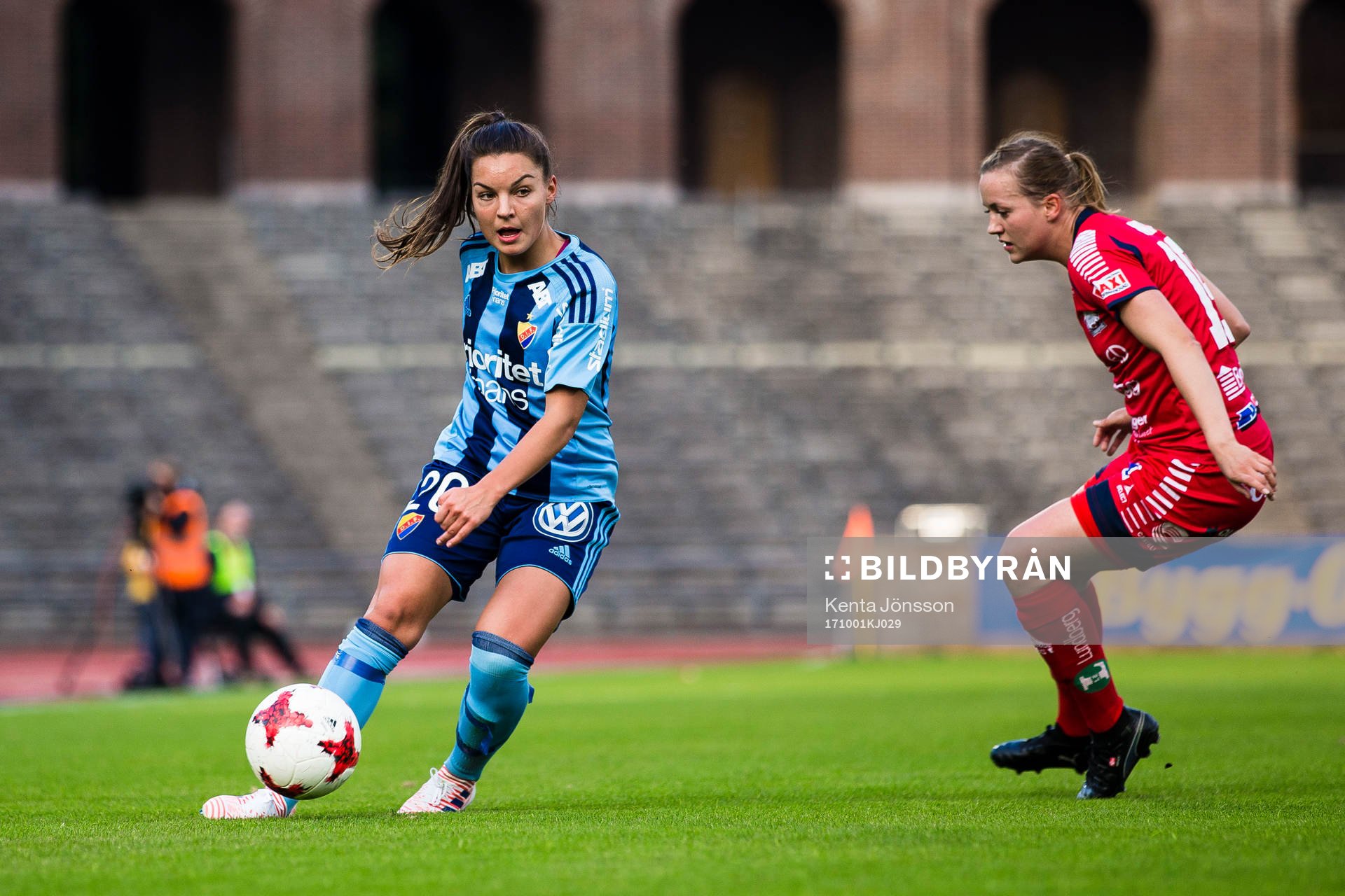 Djurgårdens Johanna Rytting Kaneryd och Linköpings