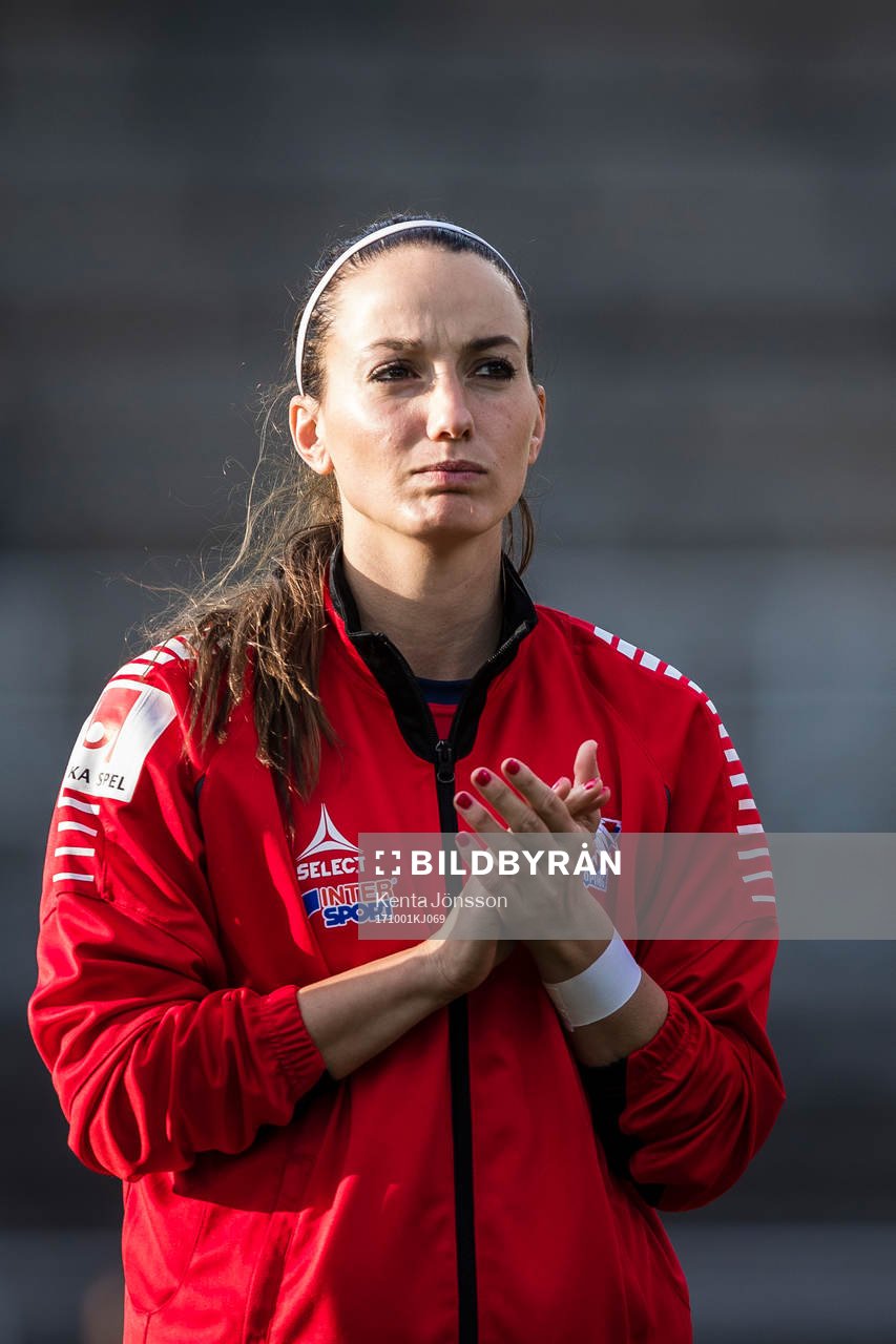 Linköpings Kosovare Asllani innan fotbollsmatchen i