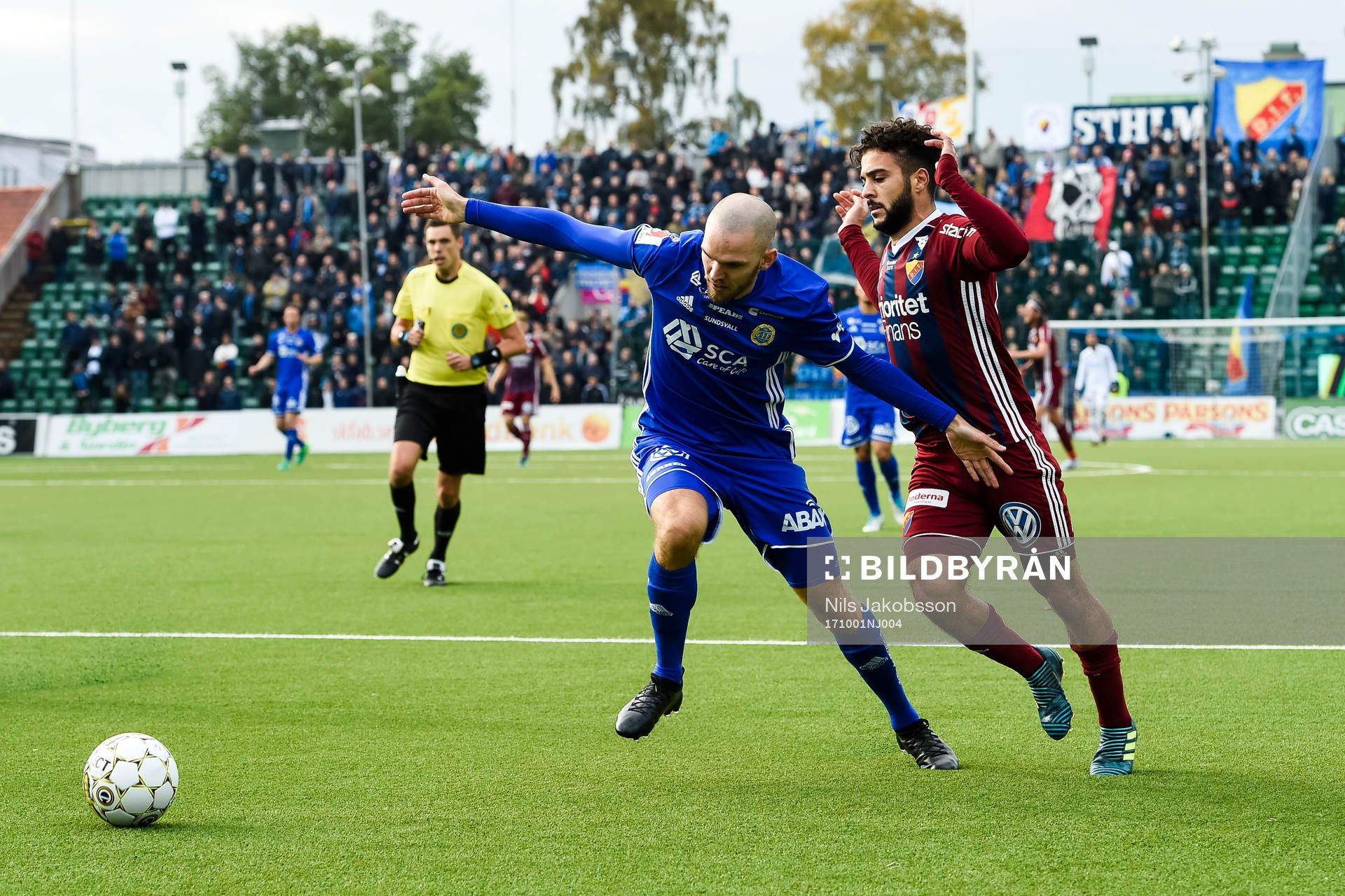 Sundsvalls Marcus Danielson och Djurgårdens Othman El Kabir