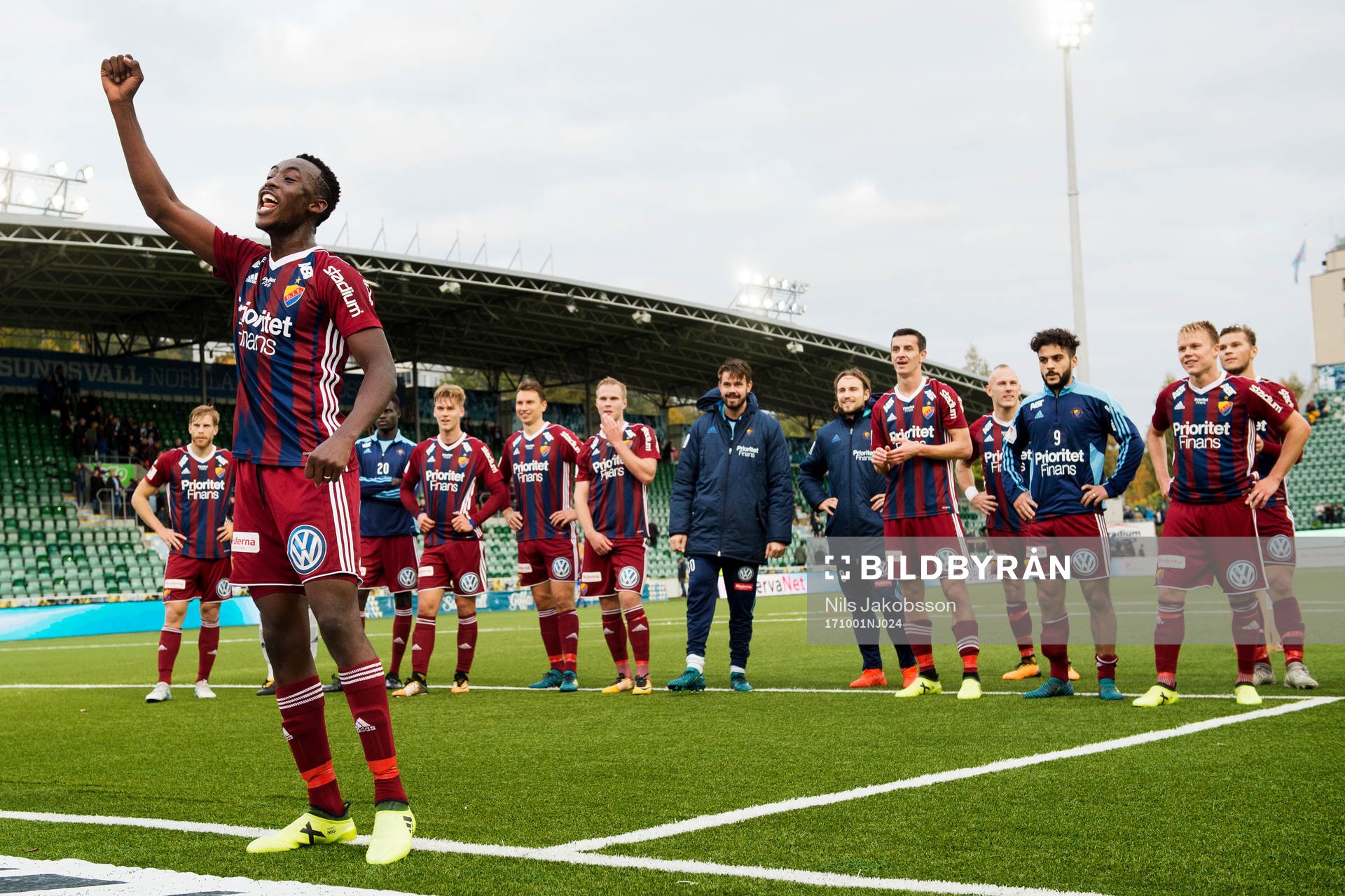 Djurgårdens Philana Tinotenda Kadewere jublar