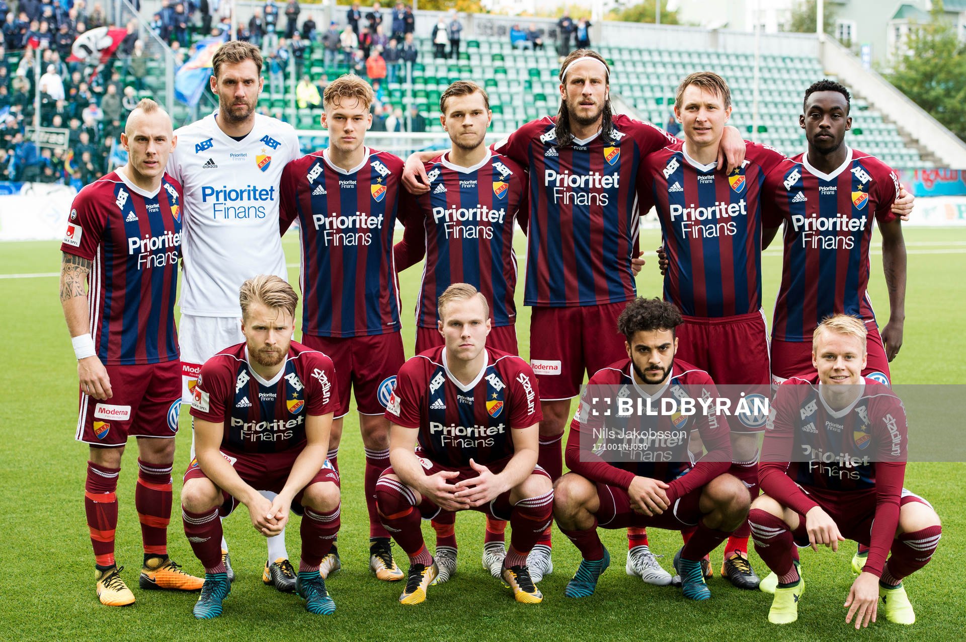 Magnus Eriksson, målvakt Andreas Isaksson, Felix Beijmo,