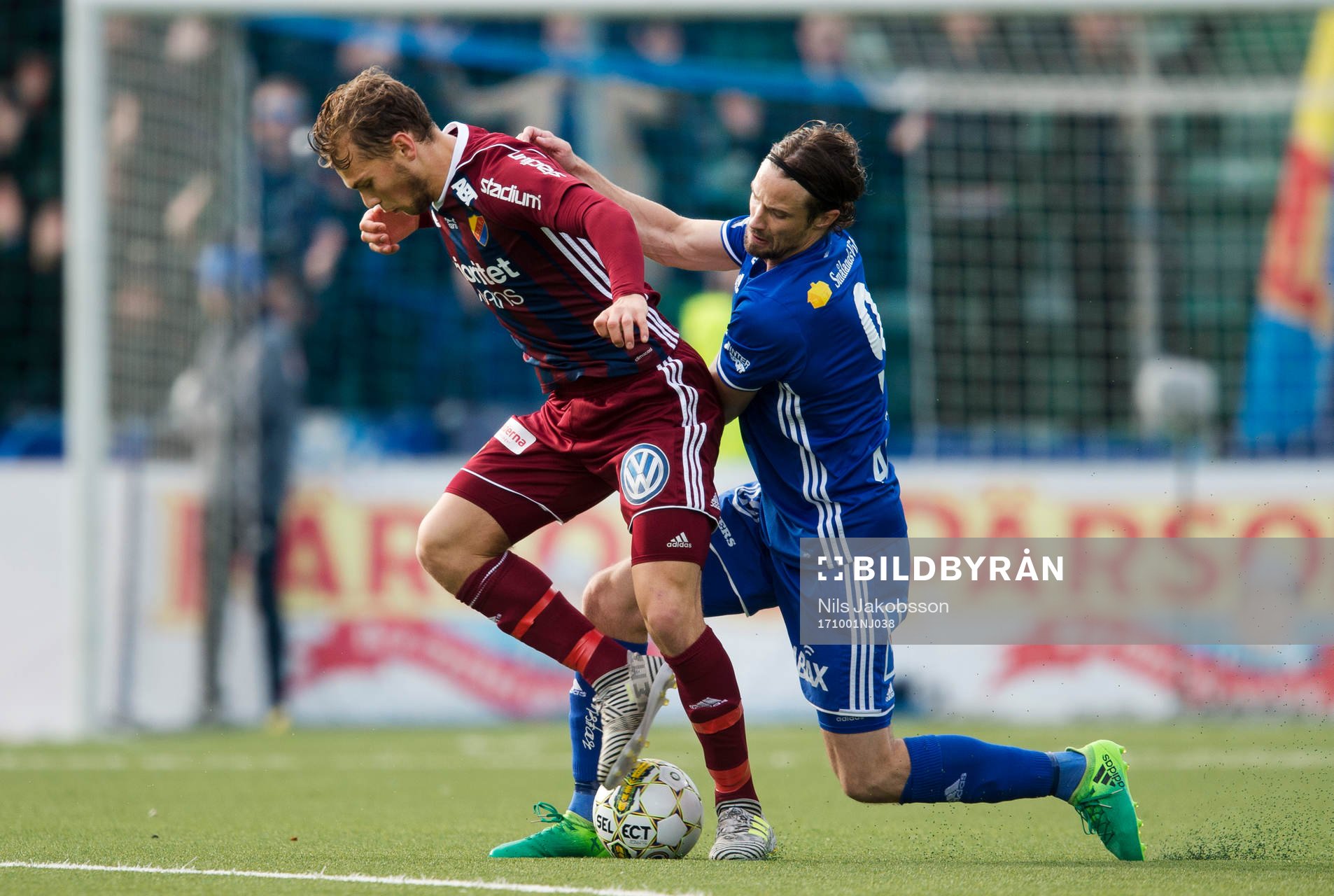 Djurgårdens Jesper Karlström och Sundsvalls Linus