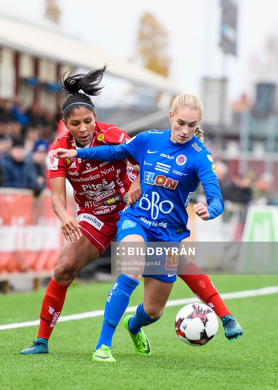 Piteås Madelen Janogy och Örebros Emelie Andersson